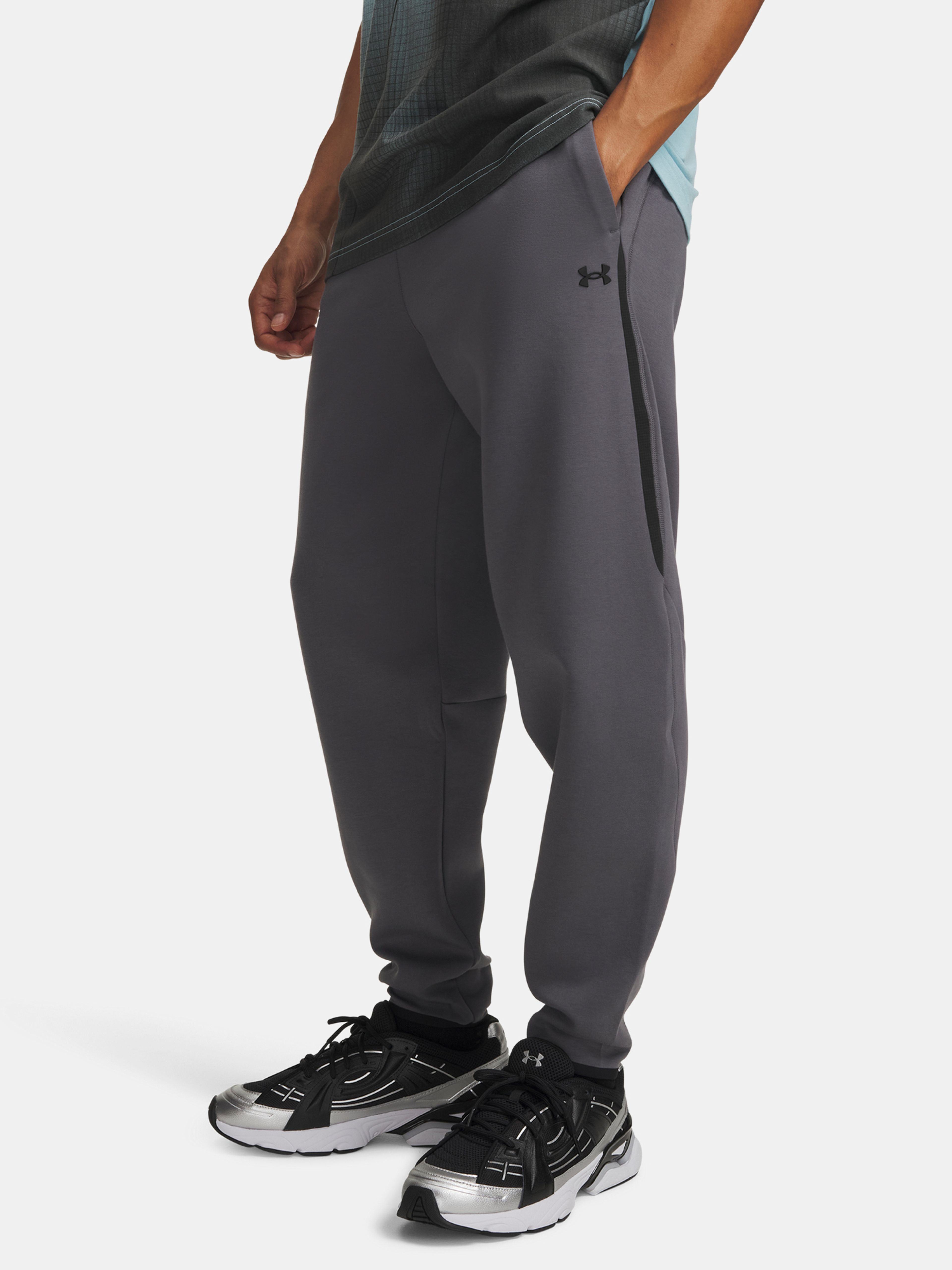 Moške spodnji del trenirke Under Armour UA Unstoppable Flc Joggers - 001