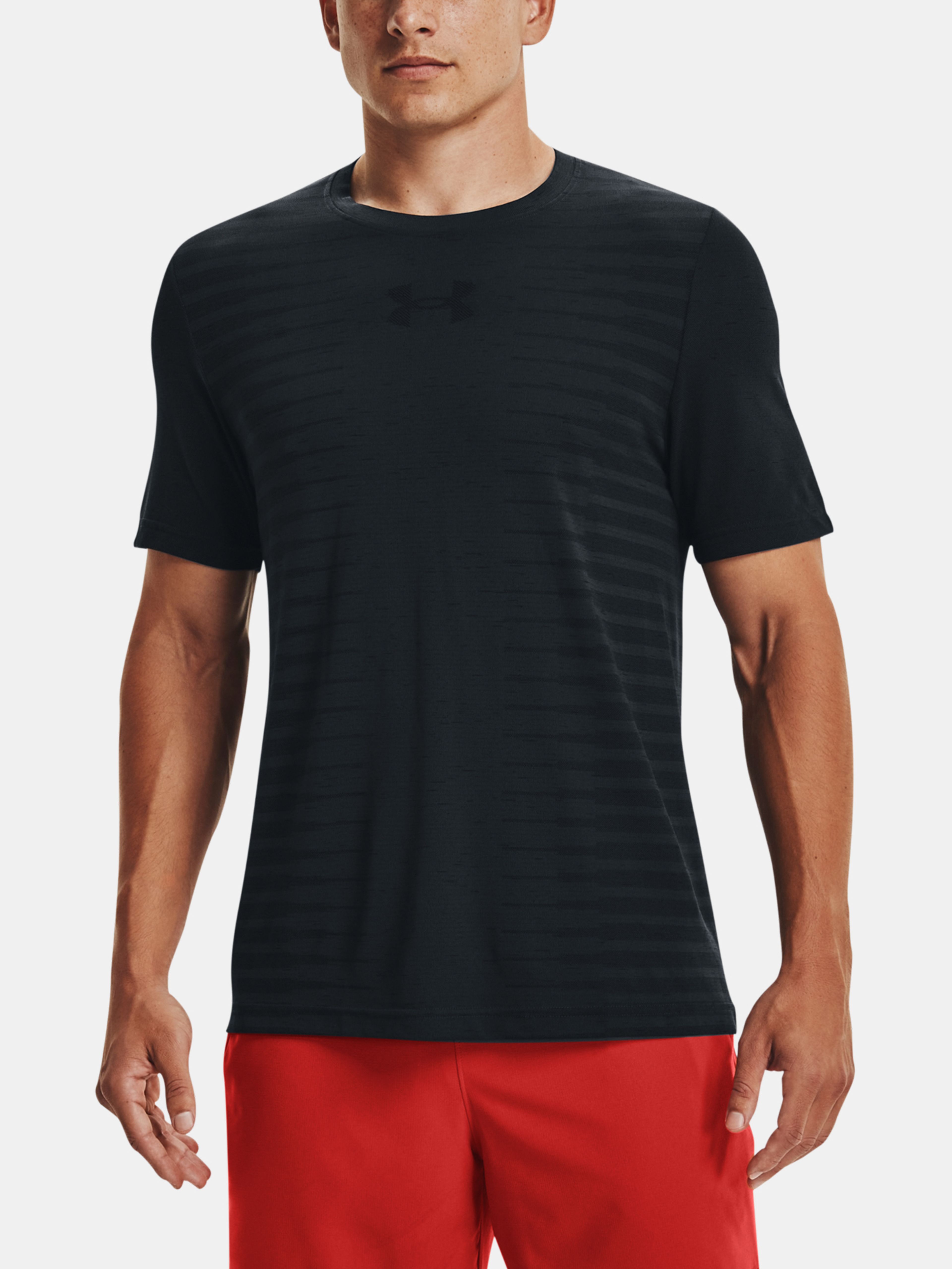 Férfi póló Under Armour Seamless Wordmark SS