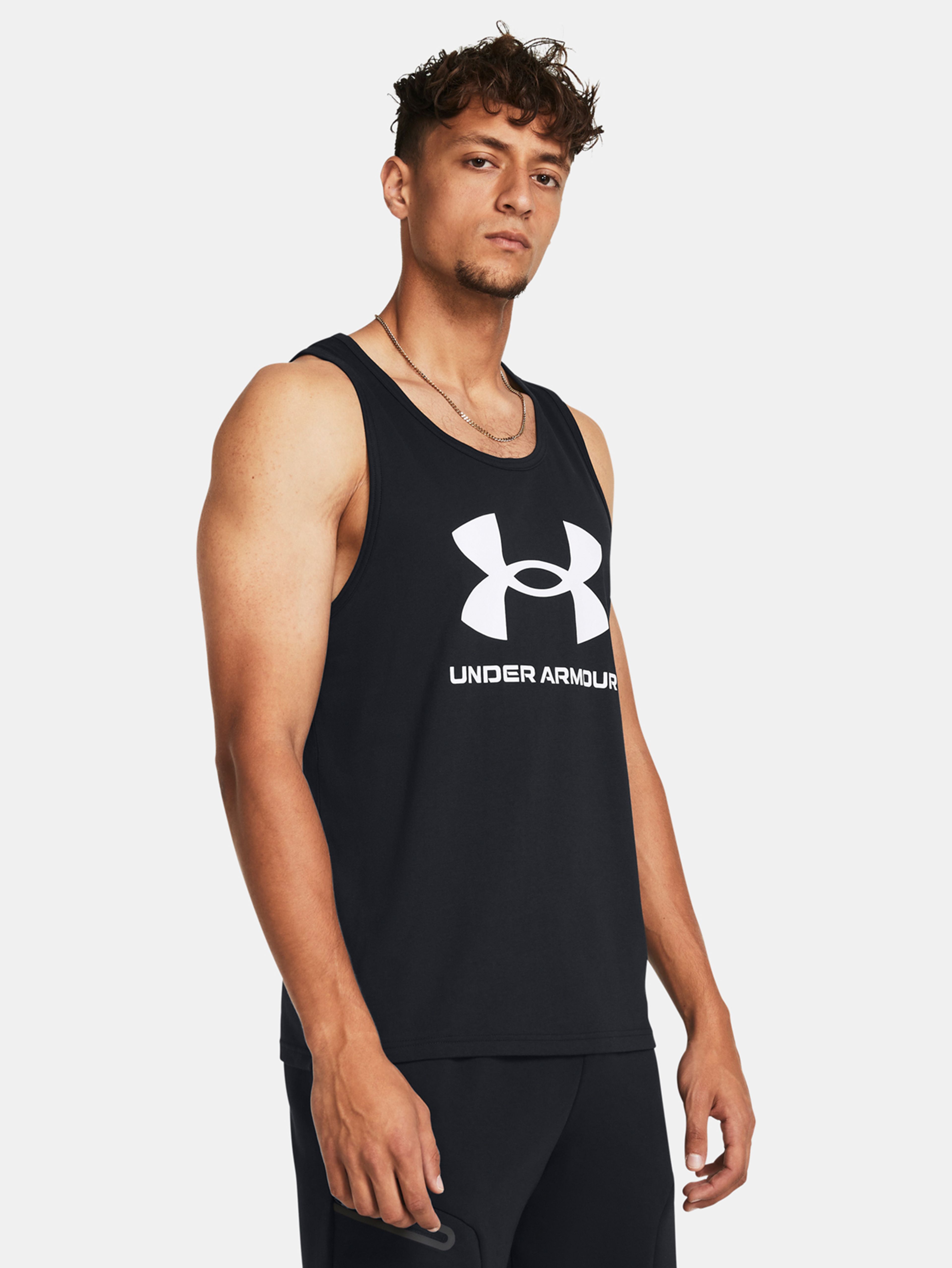 Férfi atlétatrikó Under Armour UA SPORTSTYLE LOGO TANK