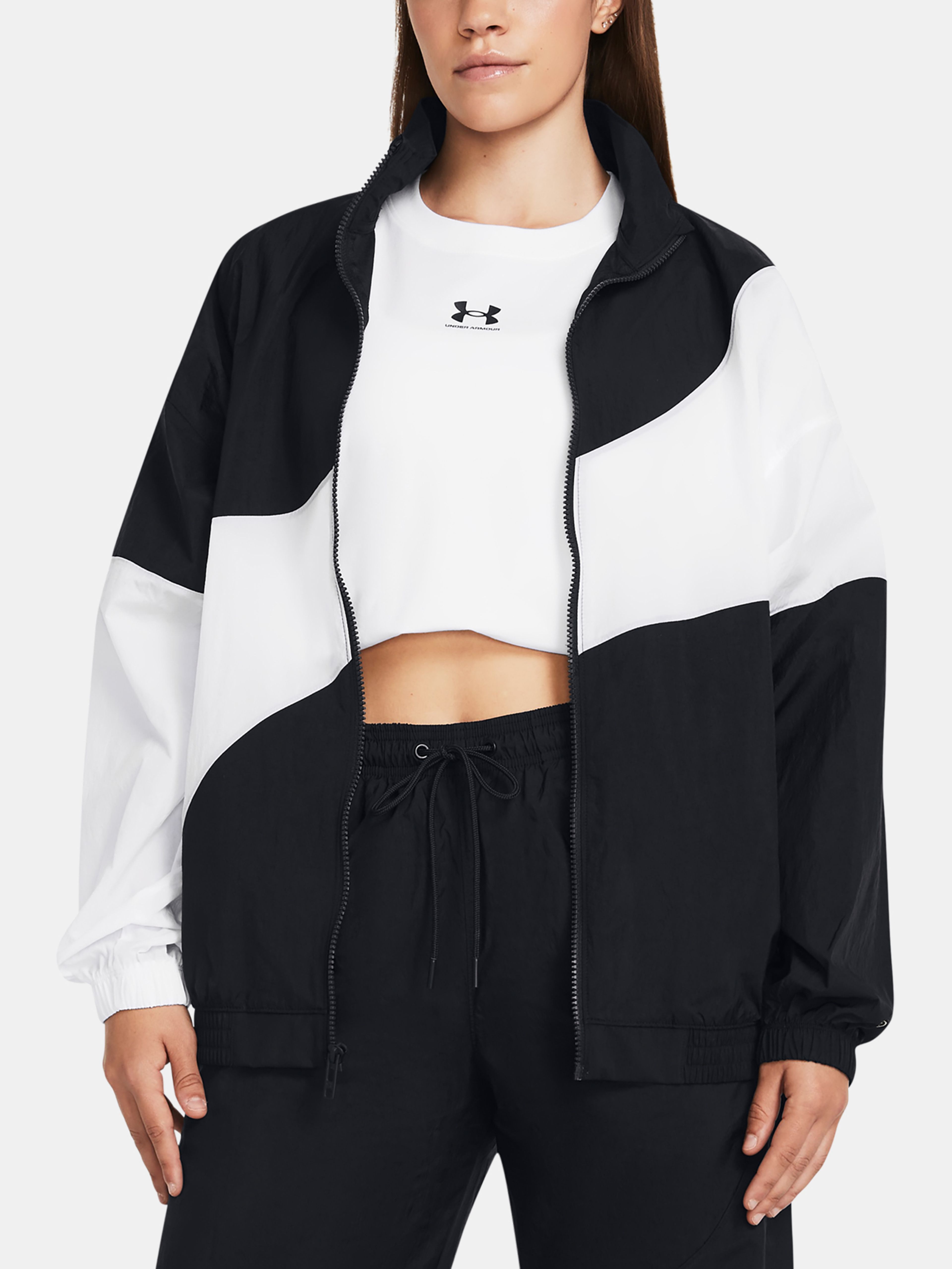 Női dzseki Under Armour Legacy Crinkle Jacket