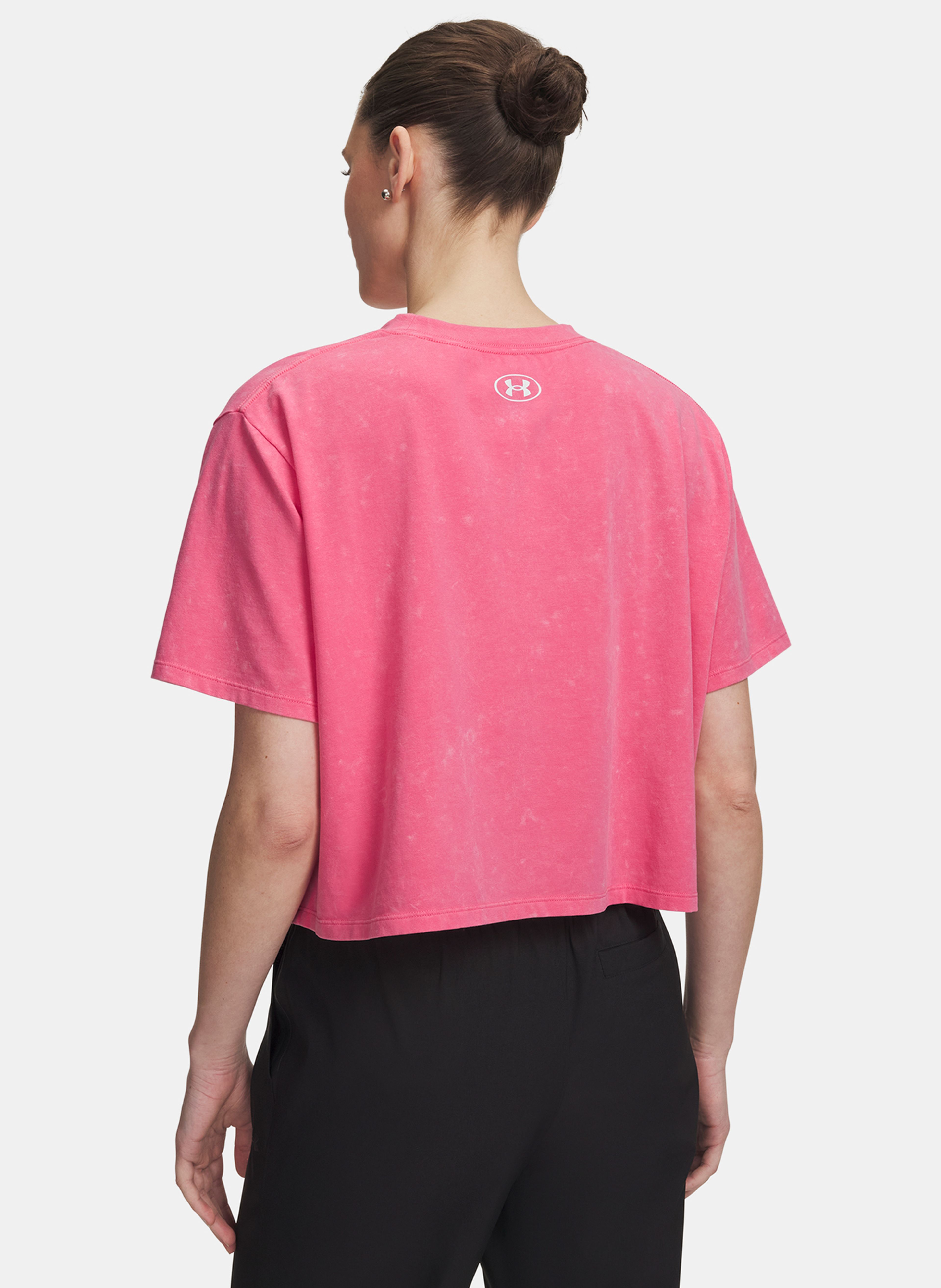Női póló Under Armour UA Rival Boxy Tee Wash - 002