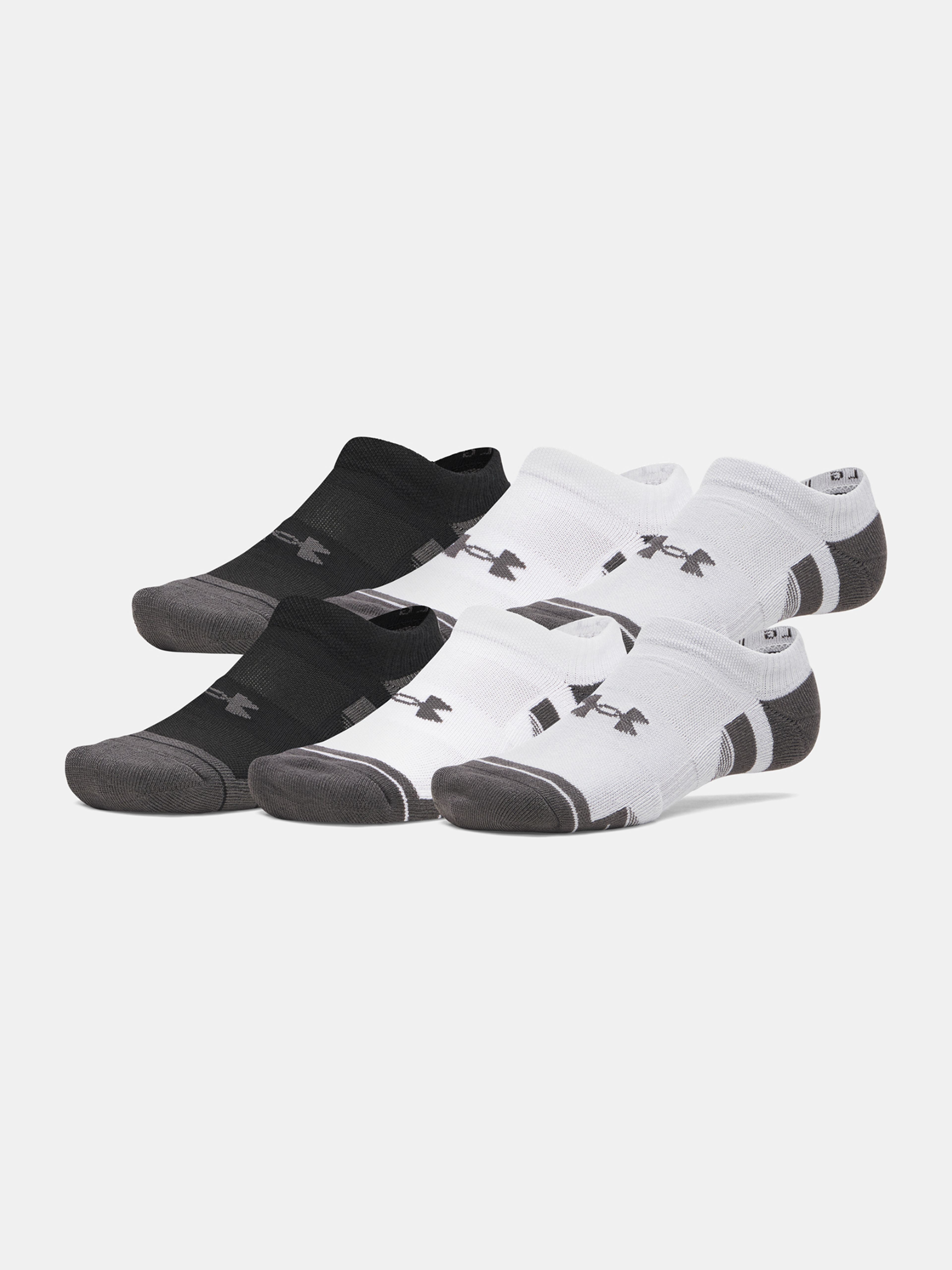 Unisex zokni Under Armour New Unisex Perf Tech 6pk NS - 001