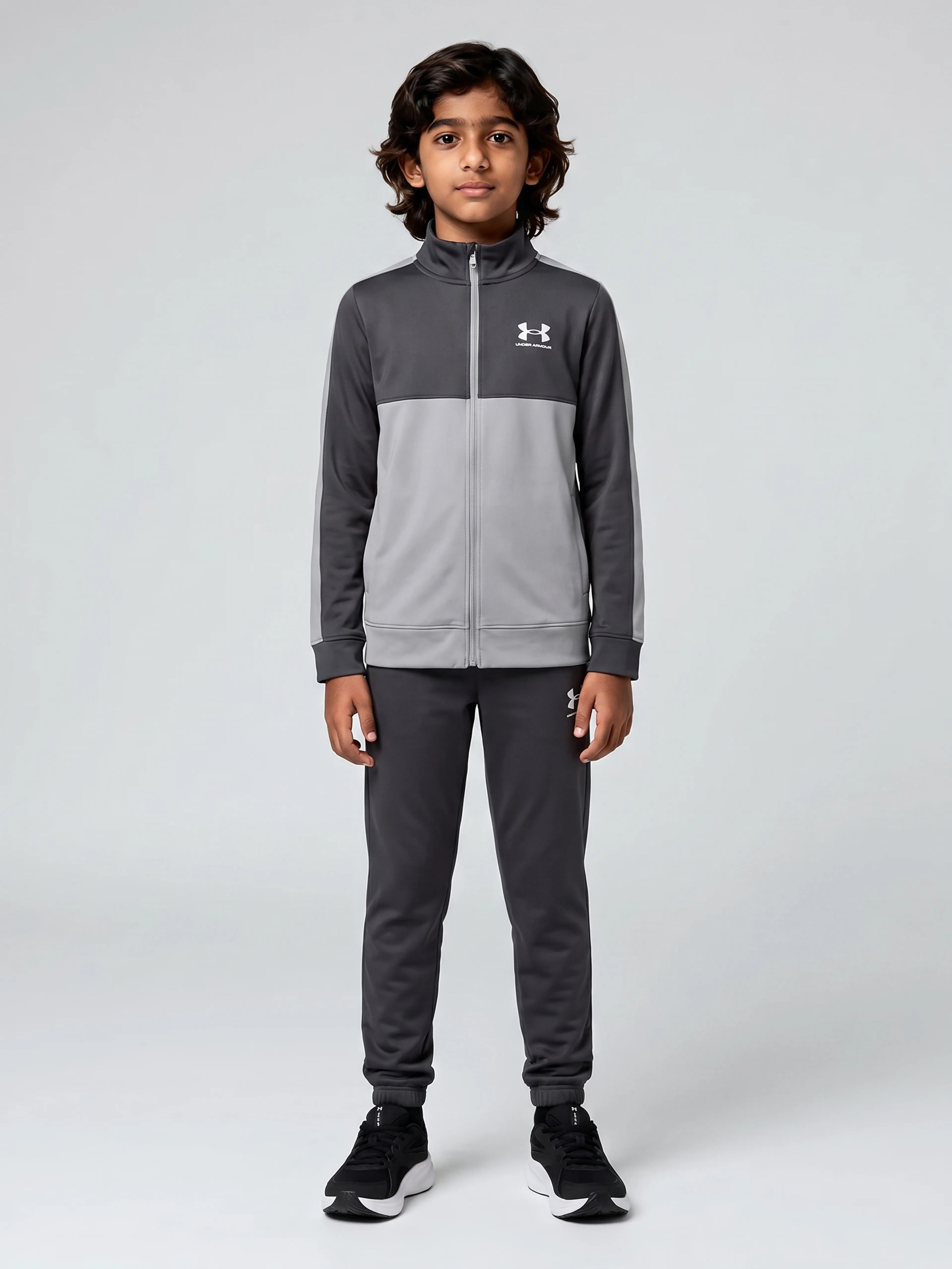Berniukams  komplektas Under Armour UA Rival CB Knit Track Suit - 001