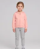 Lány szett Under Armour UA CHEST LOGO HOODY SET-Rózsaszínű - 001
