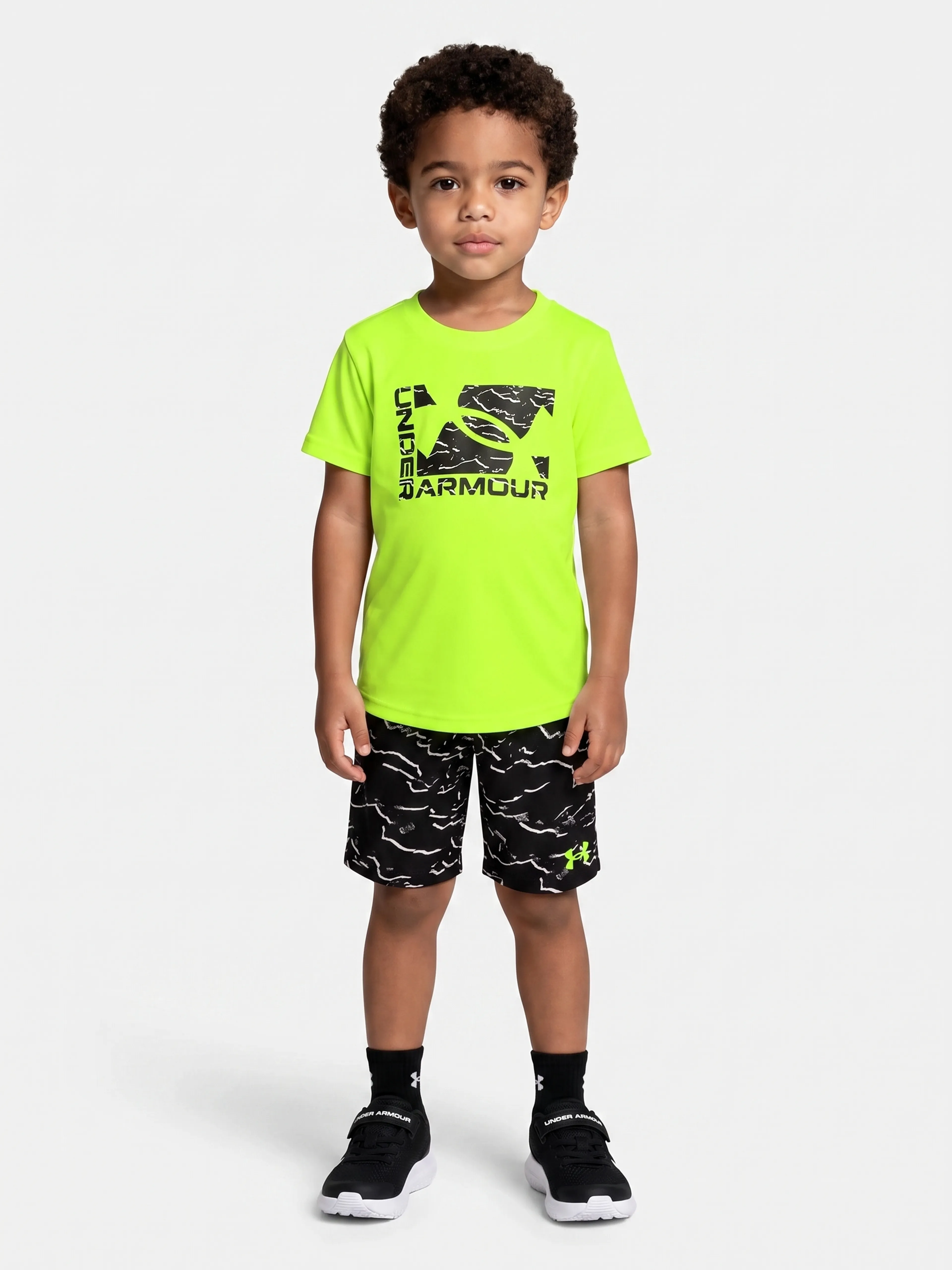 Poiste komplekt Under Armour UA TECH PRINTED SS SET - 001