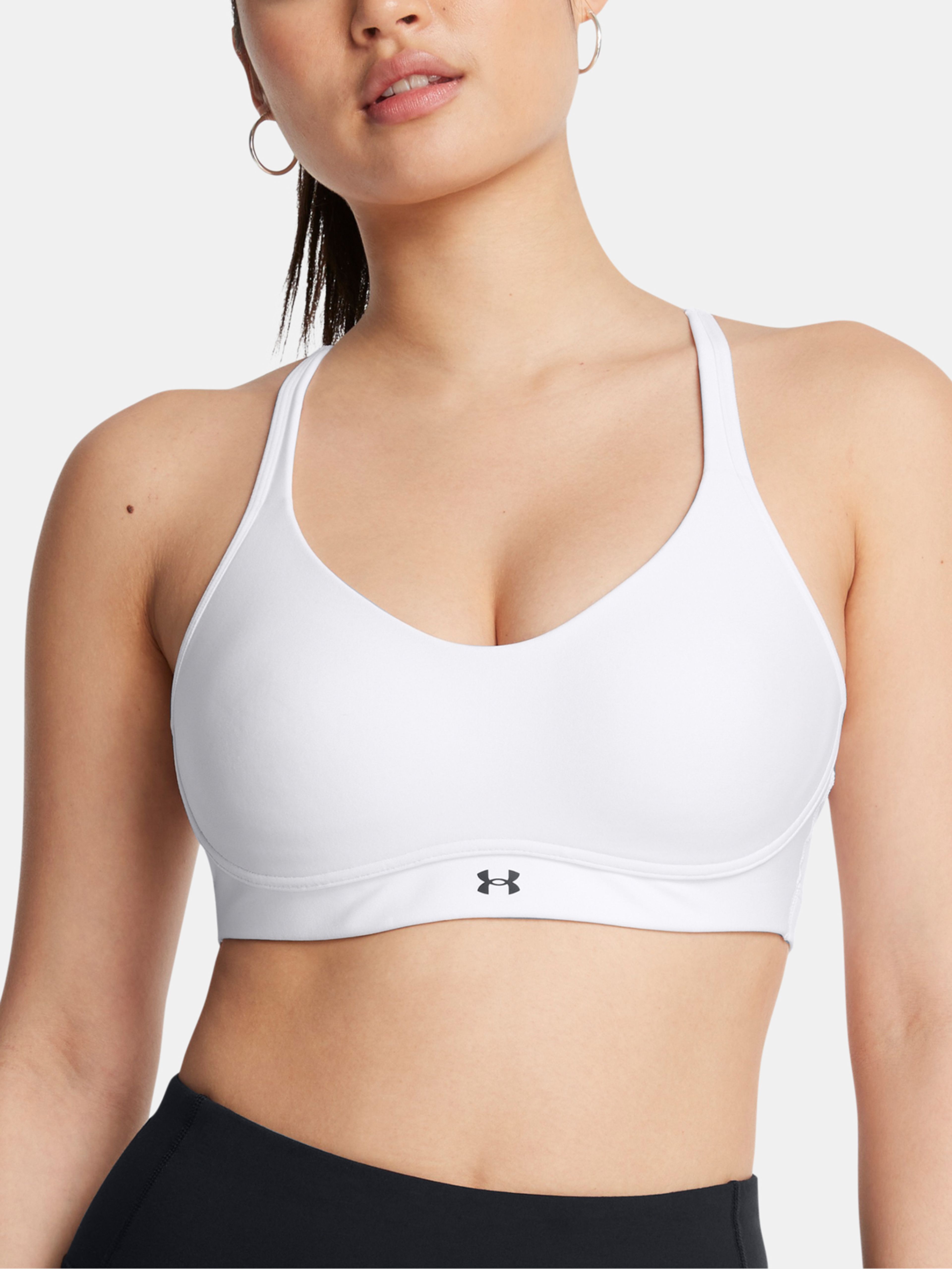 Ženski nedrček  Under Armour UA Infinity Low 2.0 Bra-WHT