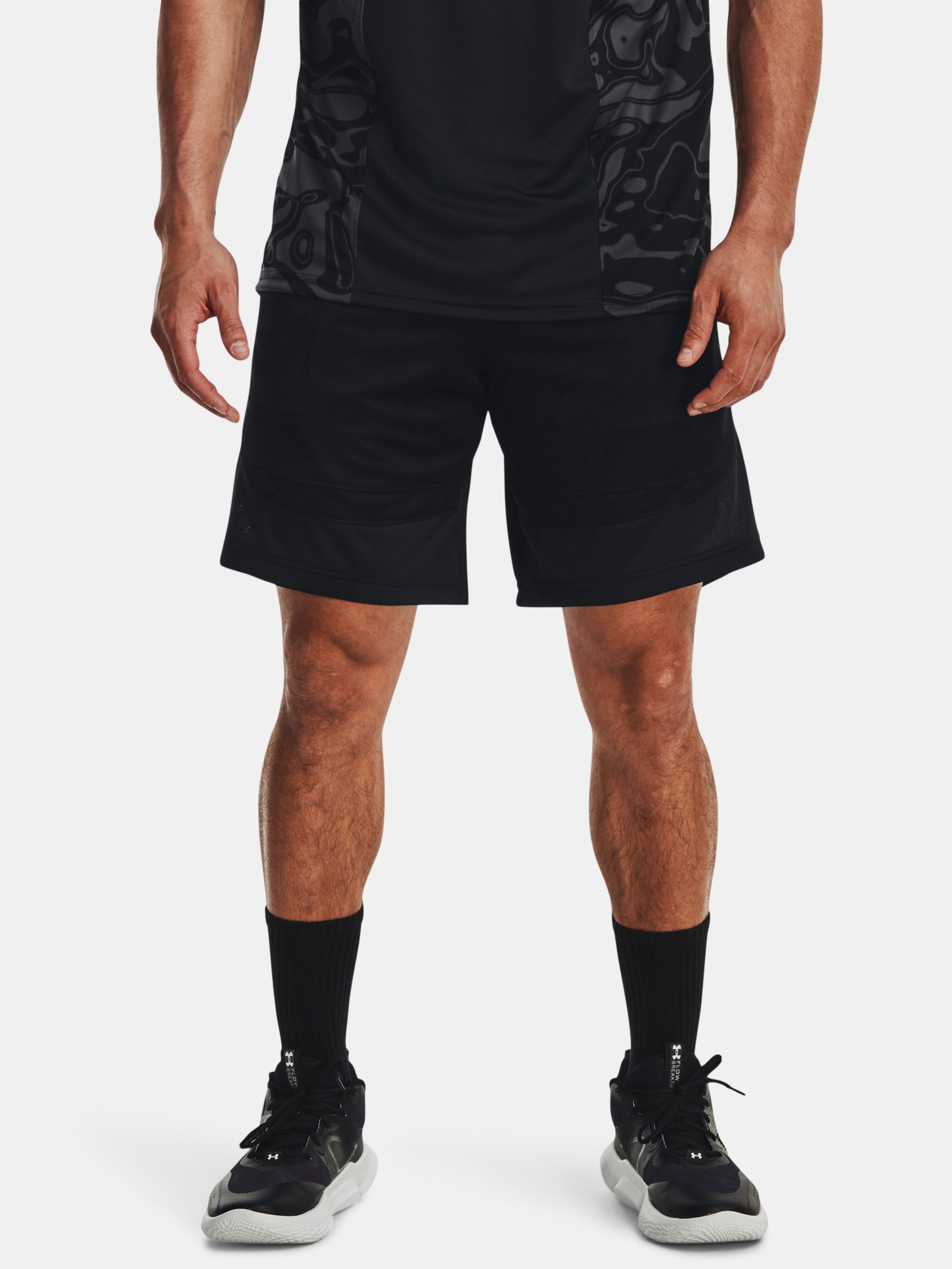 Férfi rövidnadrágok Under Armour UA Heatwave Hoops Short