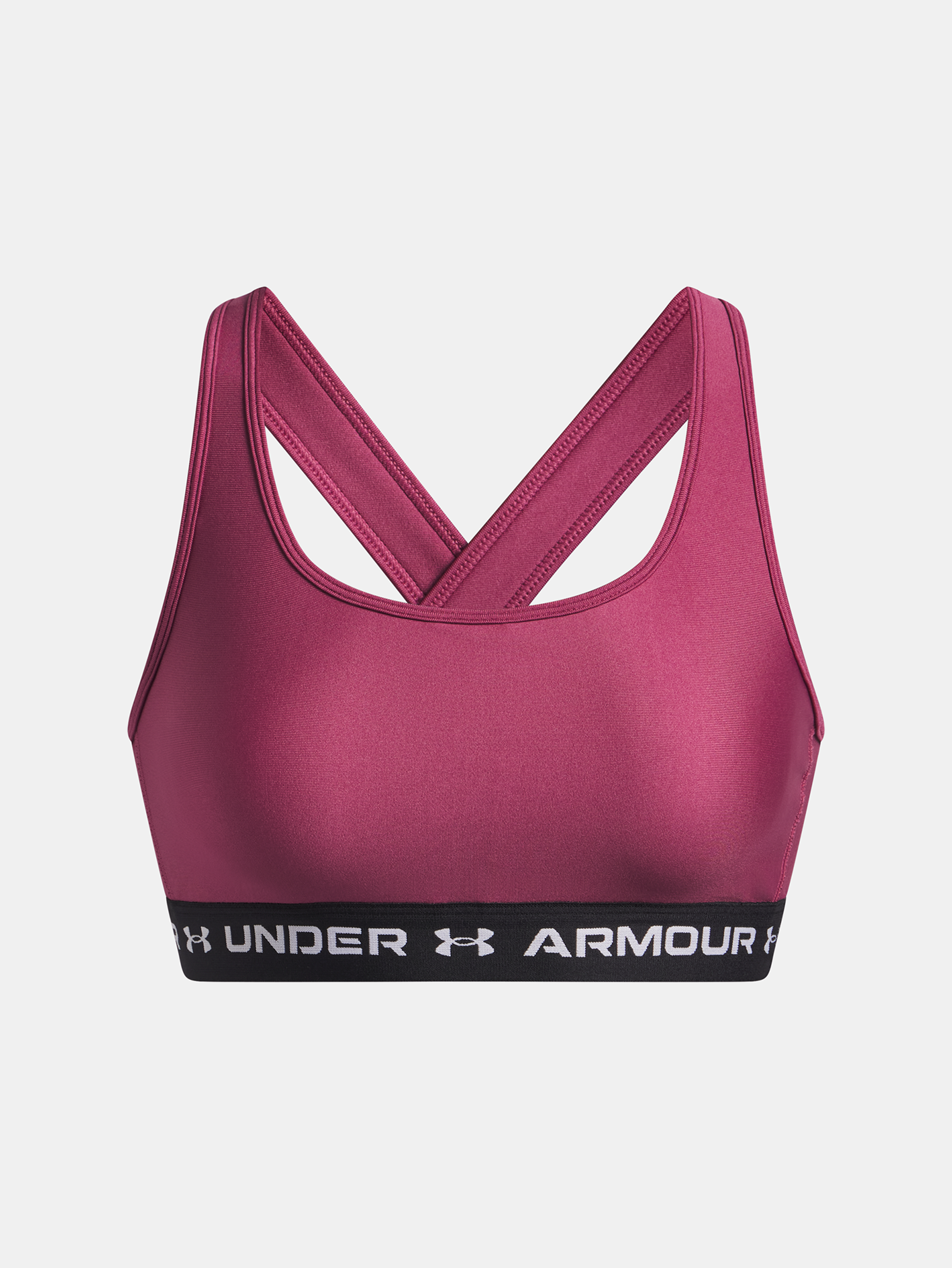 Dámska podprsenka Under Armour Crossback Mid Bra-RED