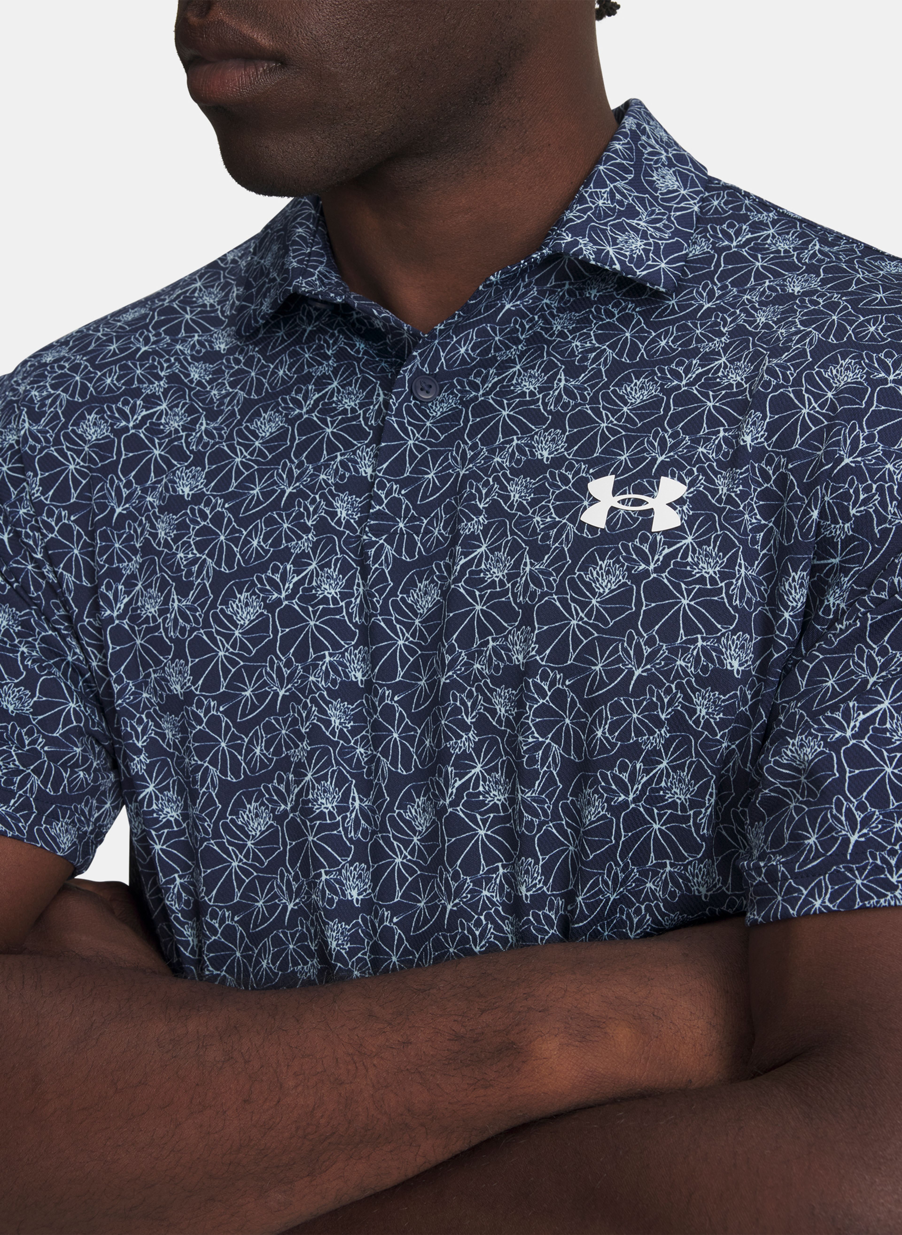 Férfi póló Under Armour UA Matchplay Printed Polo - 003