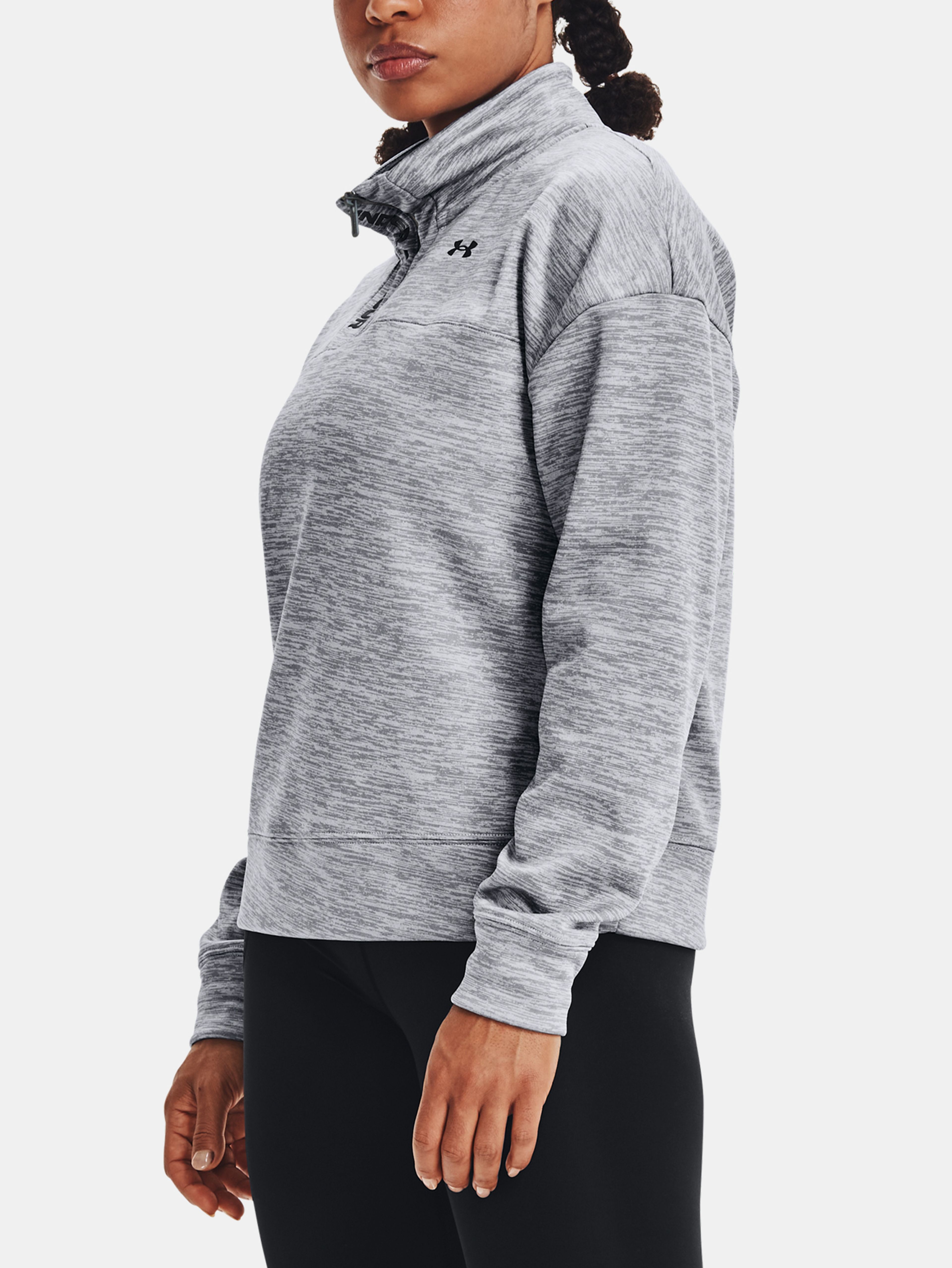 Dámska mikina Under Armour Armour Fleece WM 1/4 zip-GRY
