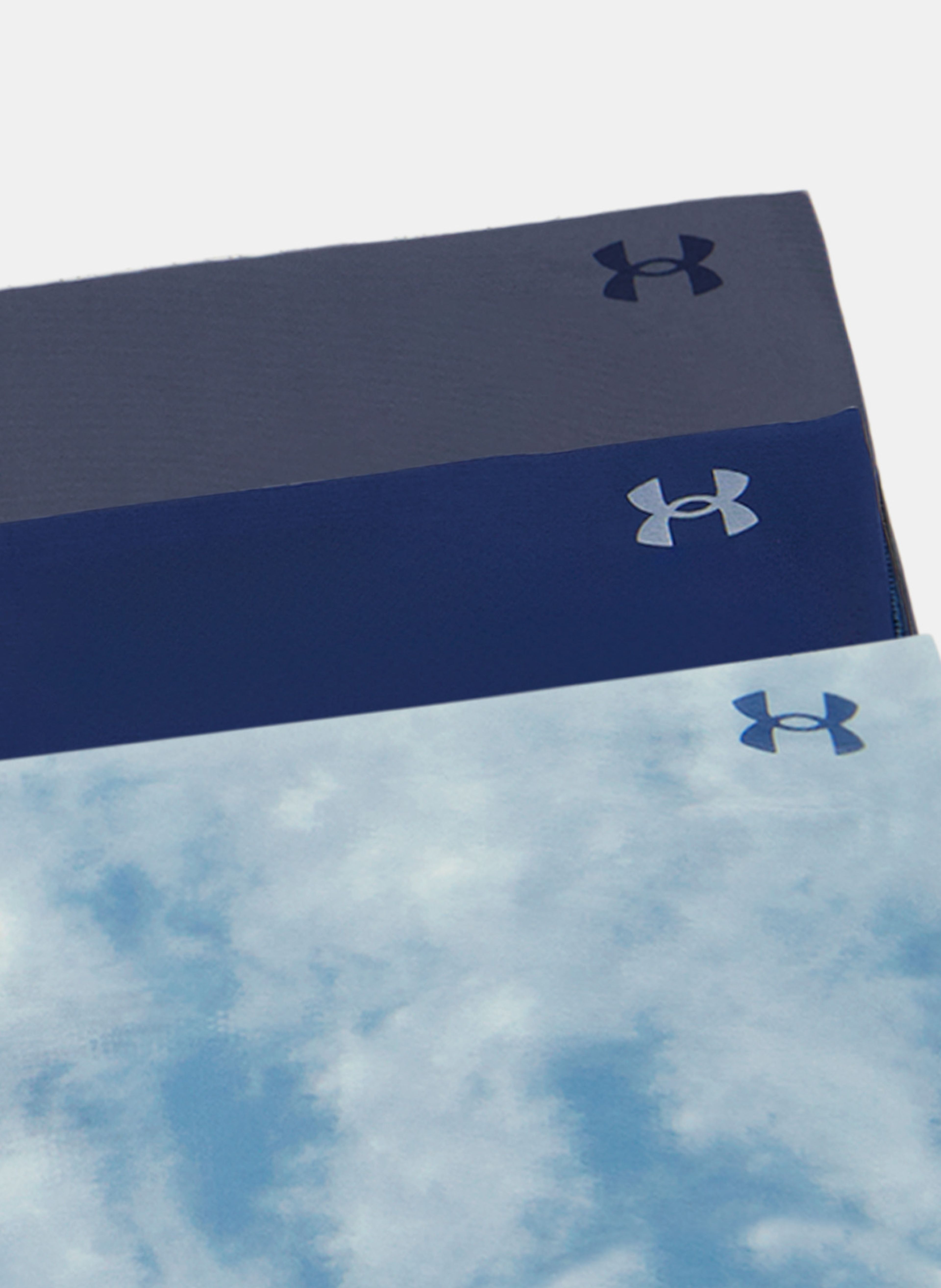 Sieviešu biksītes Under Armour UA Pure Stretch Noshow Hipster-Print - 3pk - 003