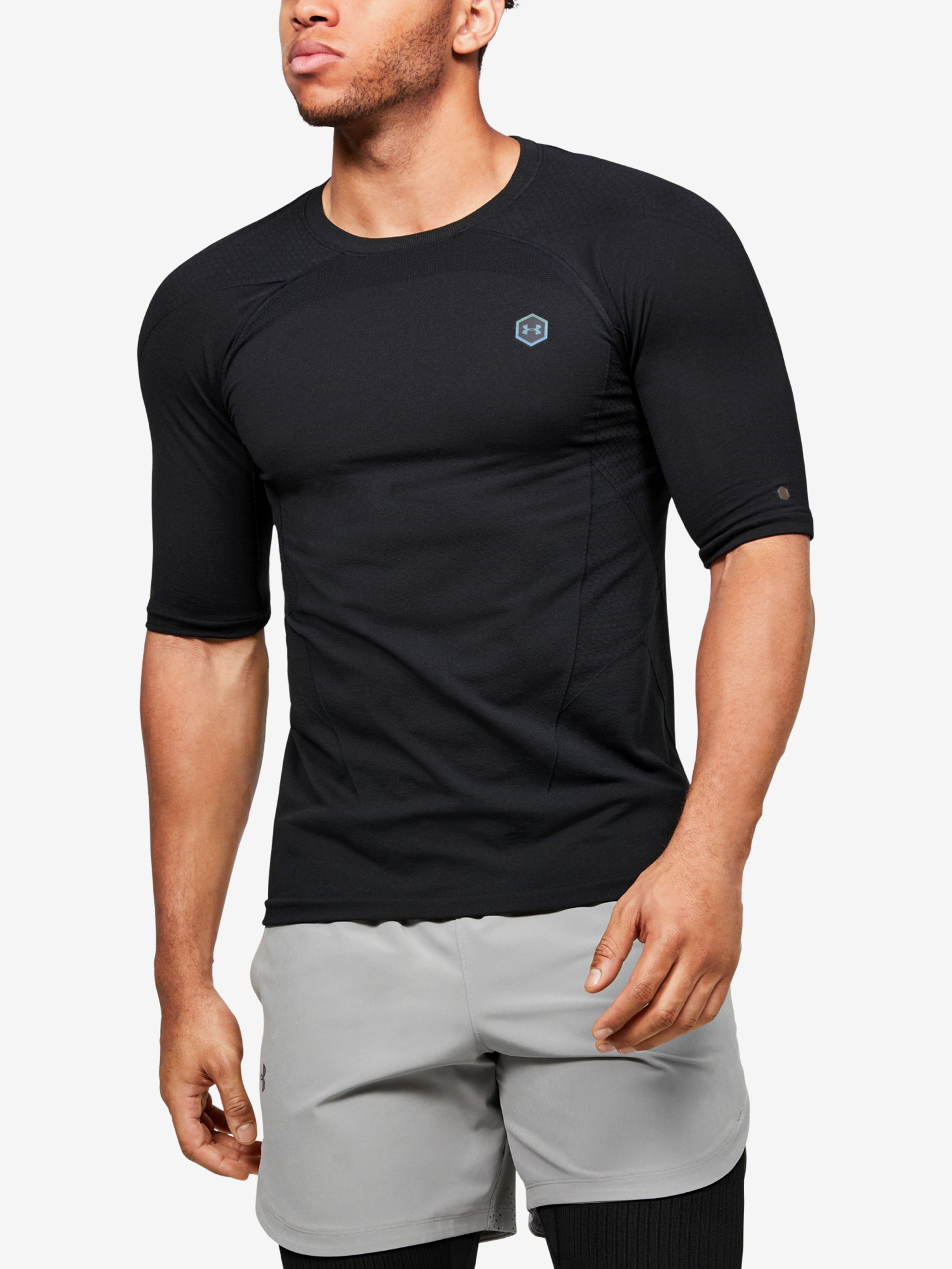 Meeste t-särk Under Armour Rush HG Seamless Compression SS