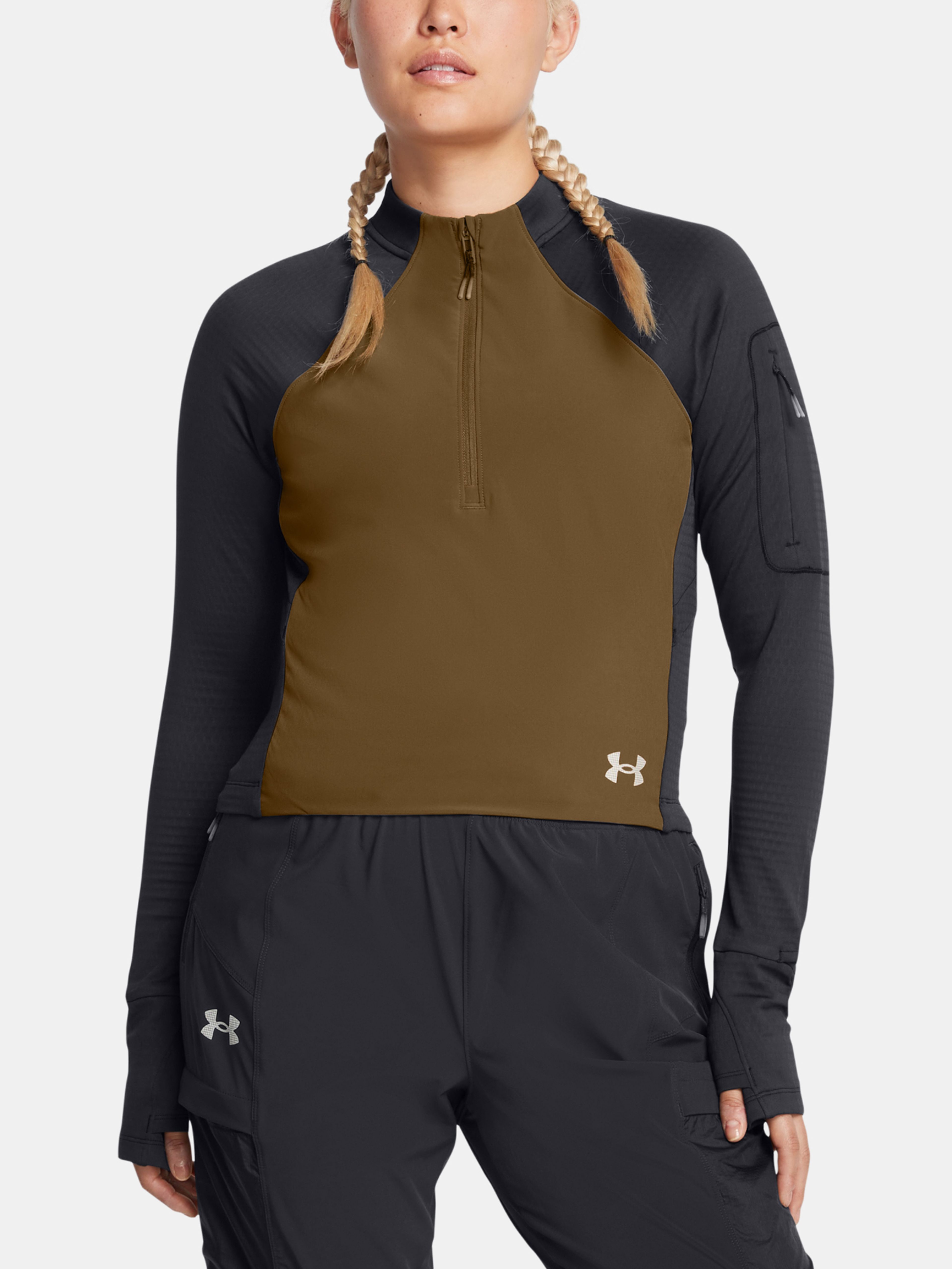 Női póló Under Armour UA Trail Run Half Zip