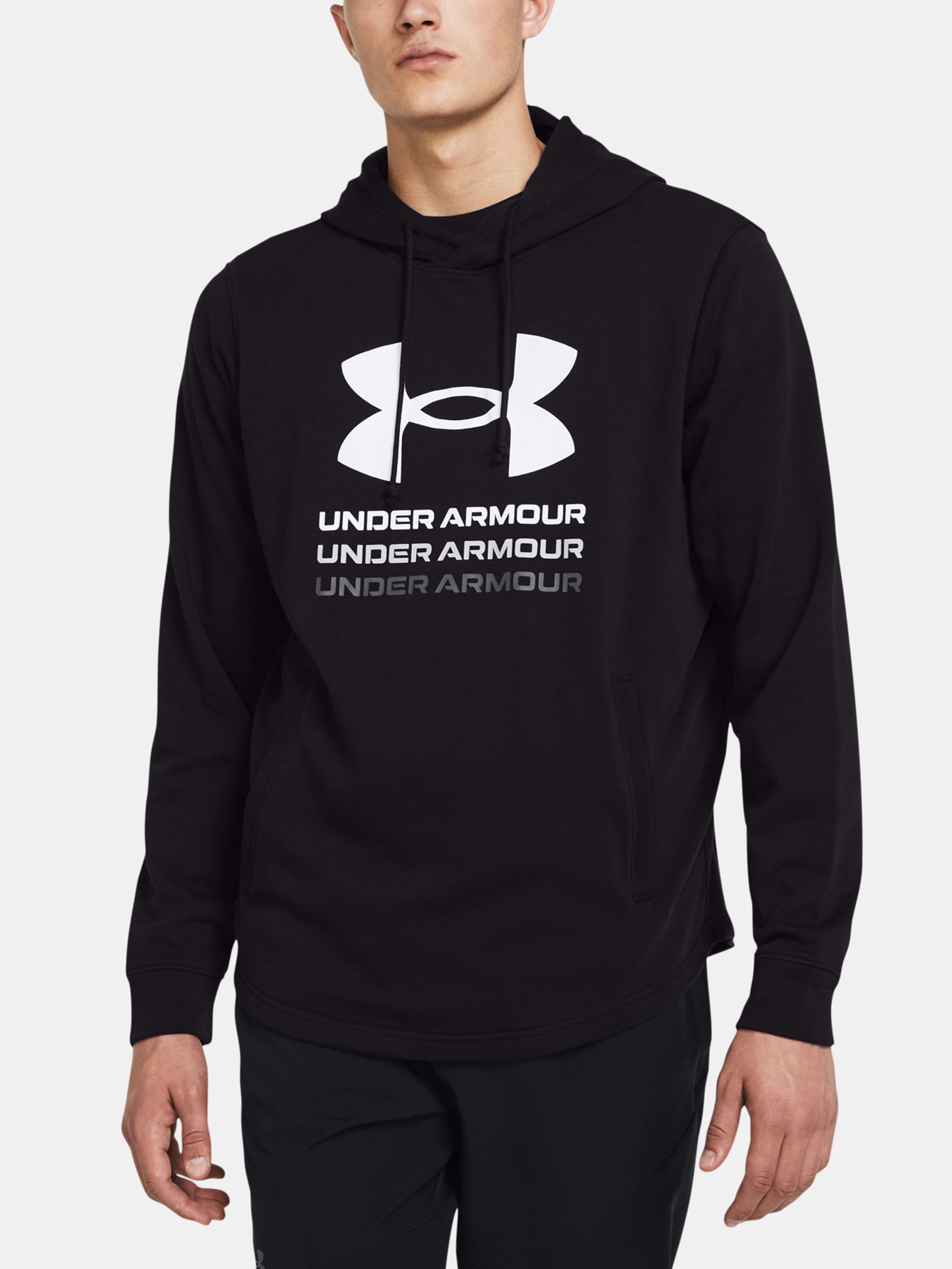 Pánská mikina Under Armour UA Rival Terry Graphic Hood