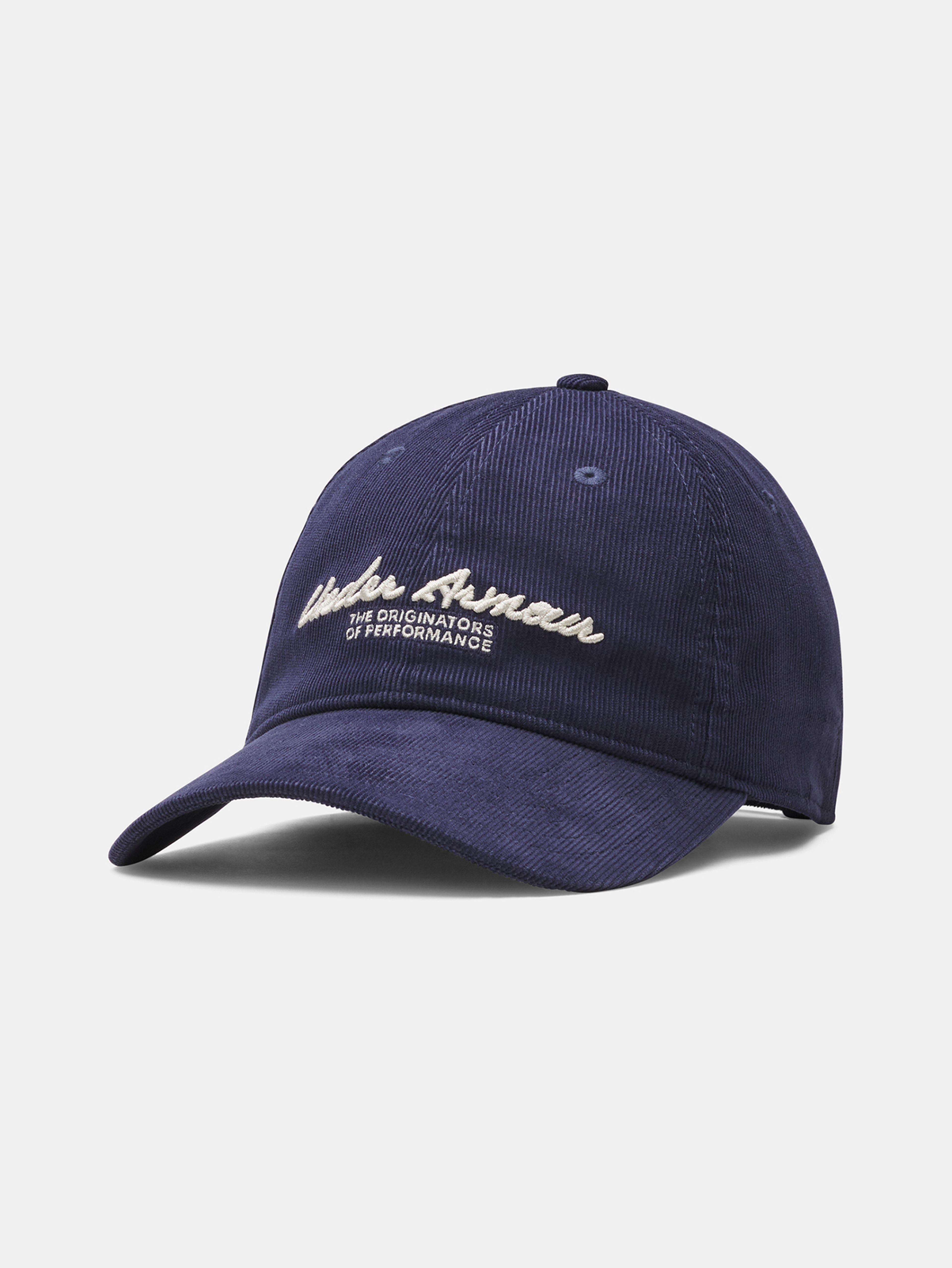 Unisex kepurė su snapeliu Under Armour Essential Low Corduroy ADJ-BLU