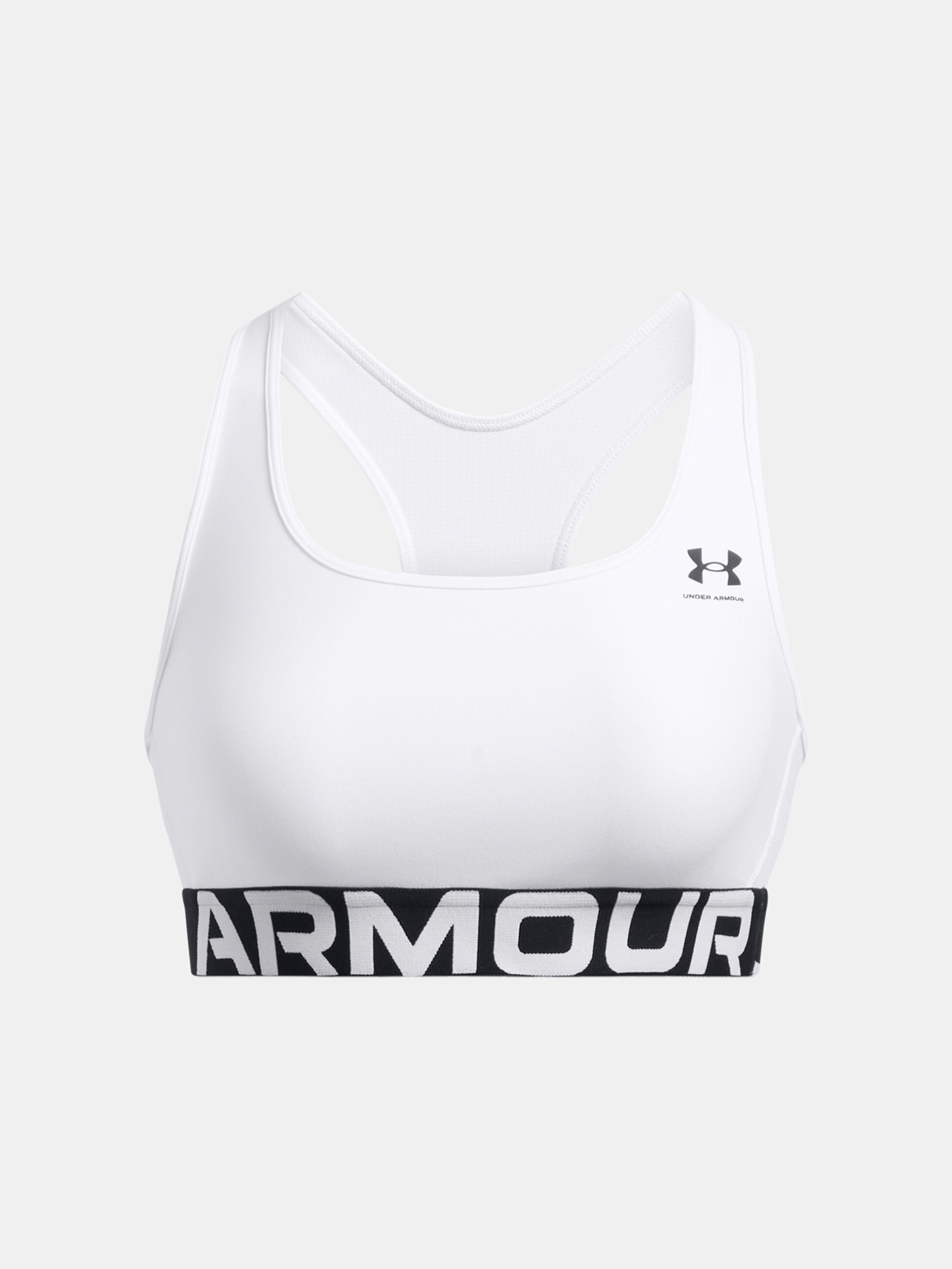 Női melltartó Under Armour UA HG Mid Branded-WHT