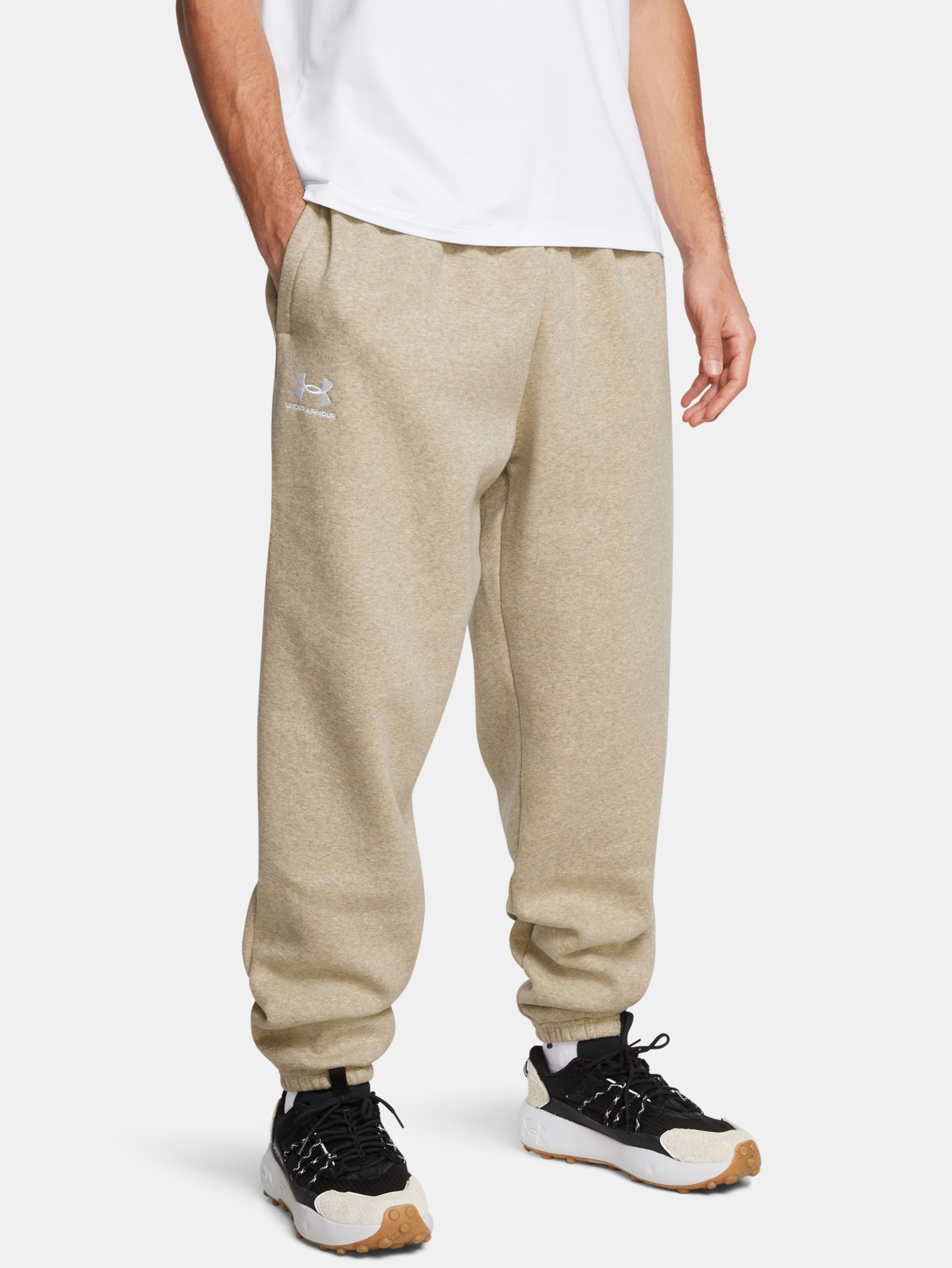 Férfi nadrág Under Armour UA Essential Flc Puddle Pant