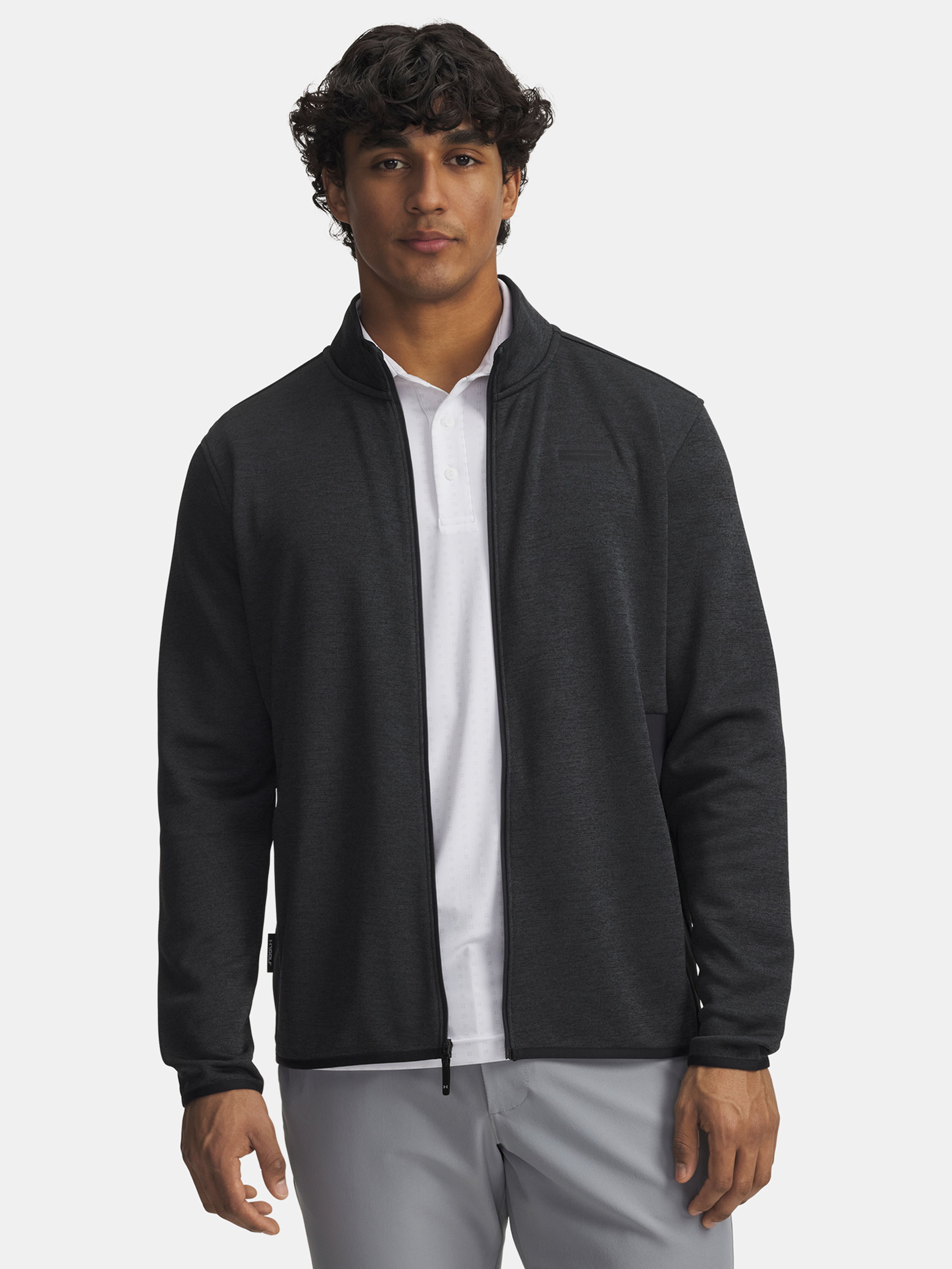 Vyriška striukė Under Armour UA Drive Sweaterfleece FZ-BLK