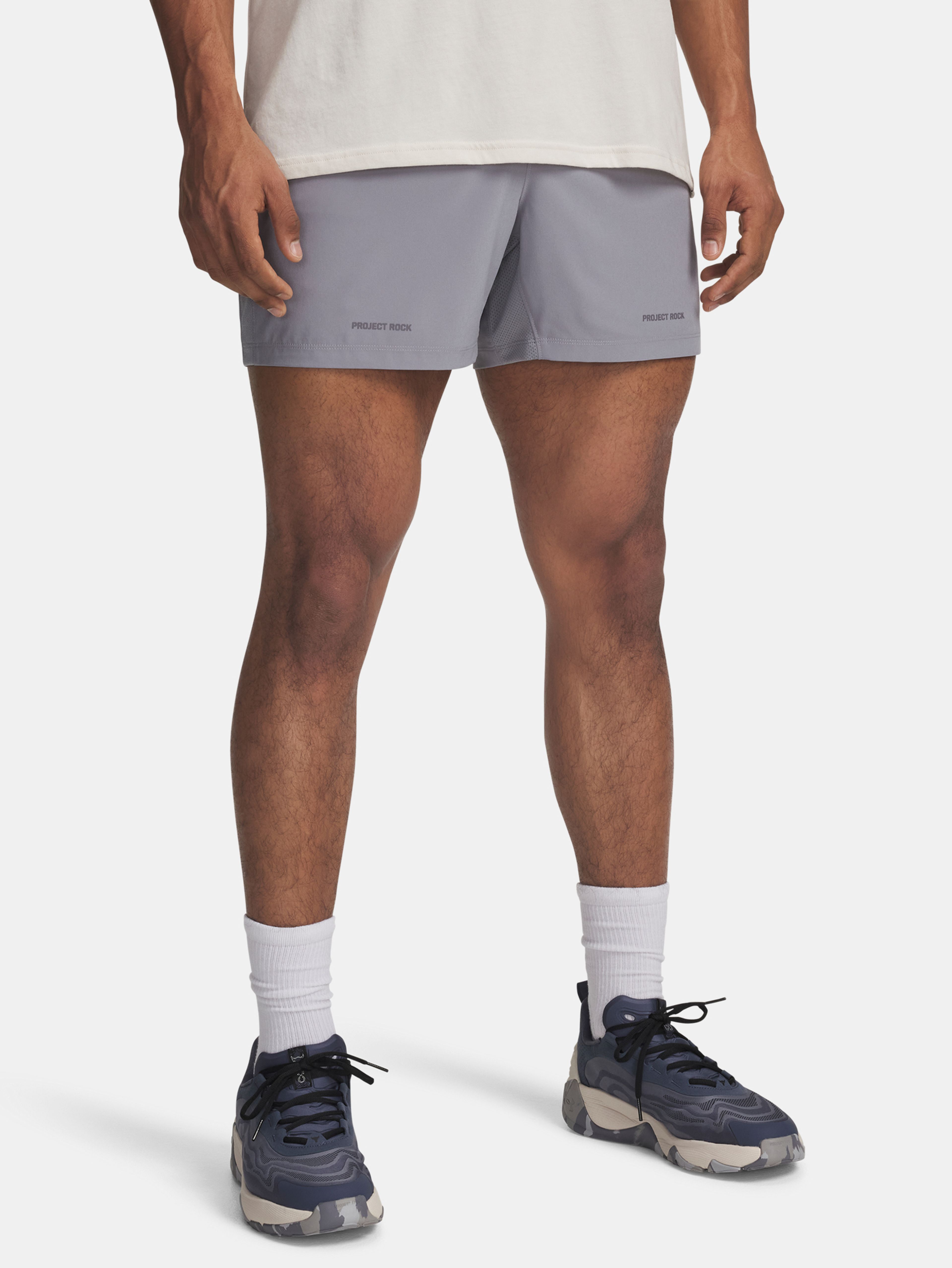Pánske kraťasy Under Armour Pjt Rock Ultimate Short-GRY
