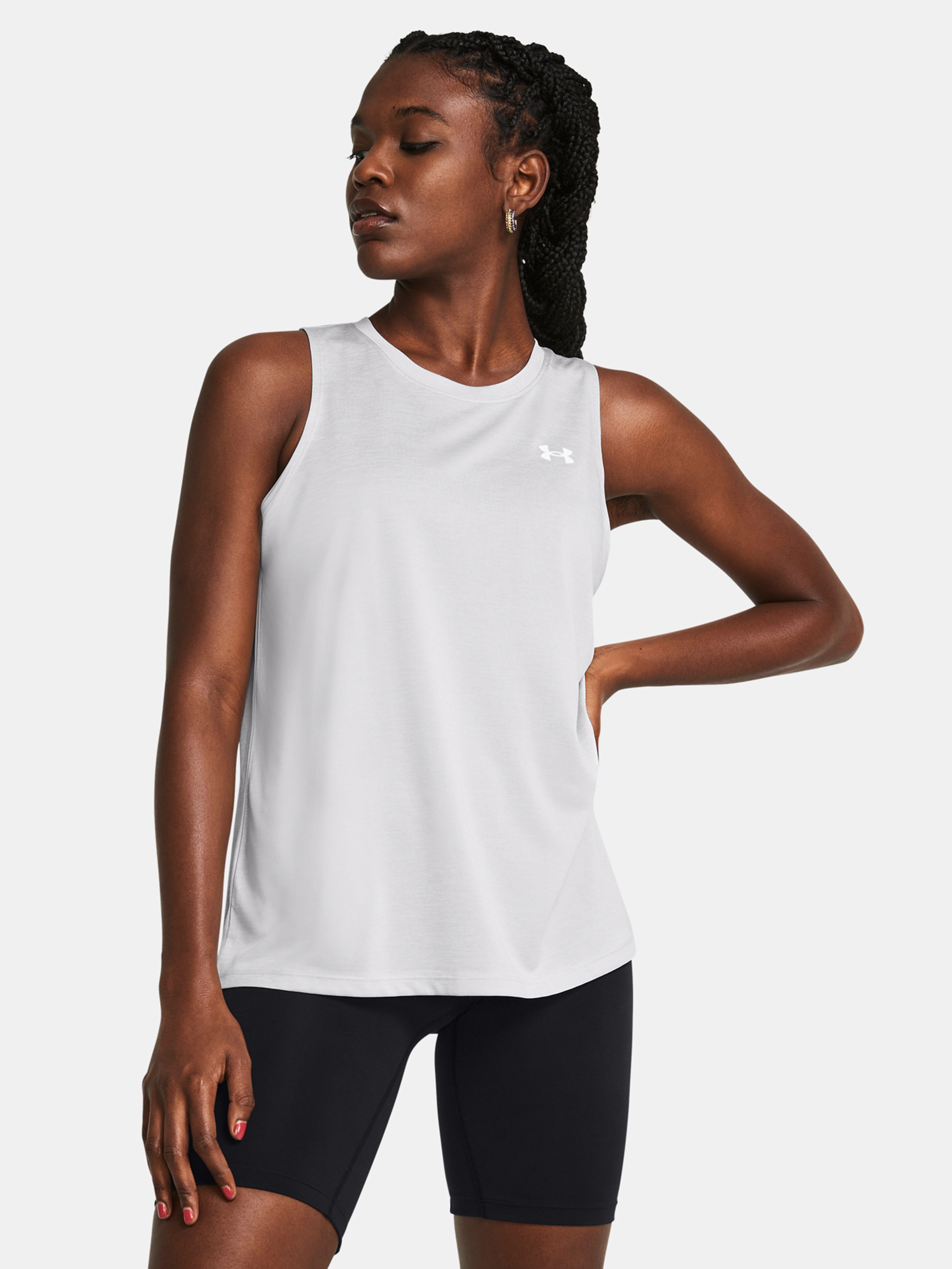 Női atlétatrikó Under Armour Tech Tank Twist-GRY