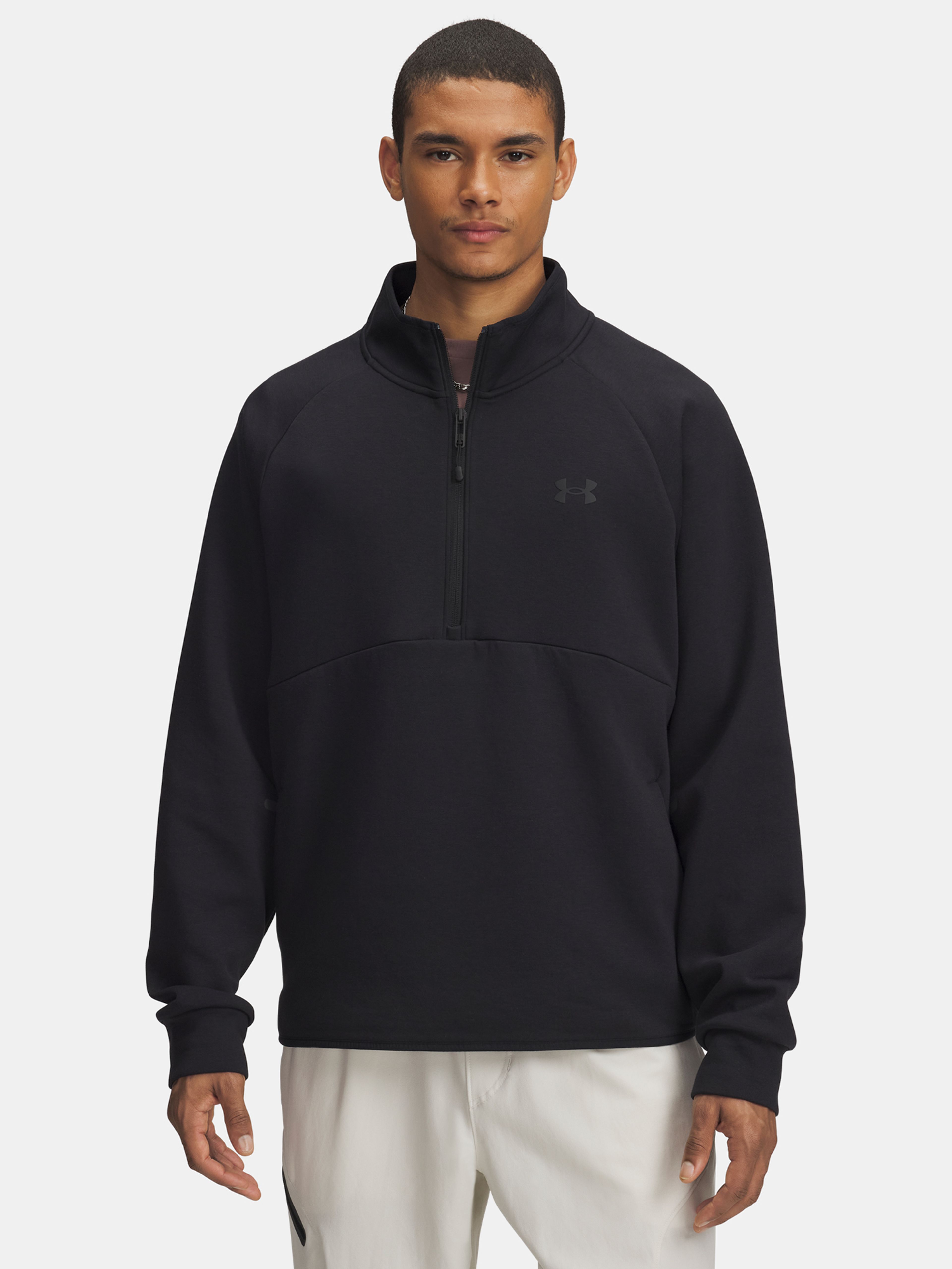 Vyriškas bliuzonas Under Armour UA Unstoppable Flc Half Zip-BLK