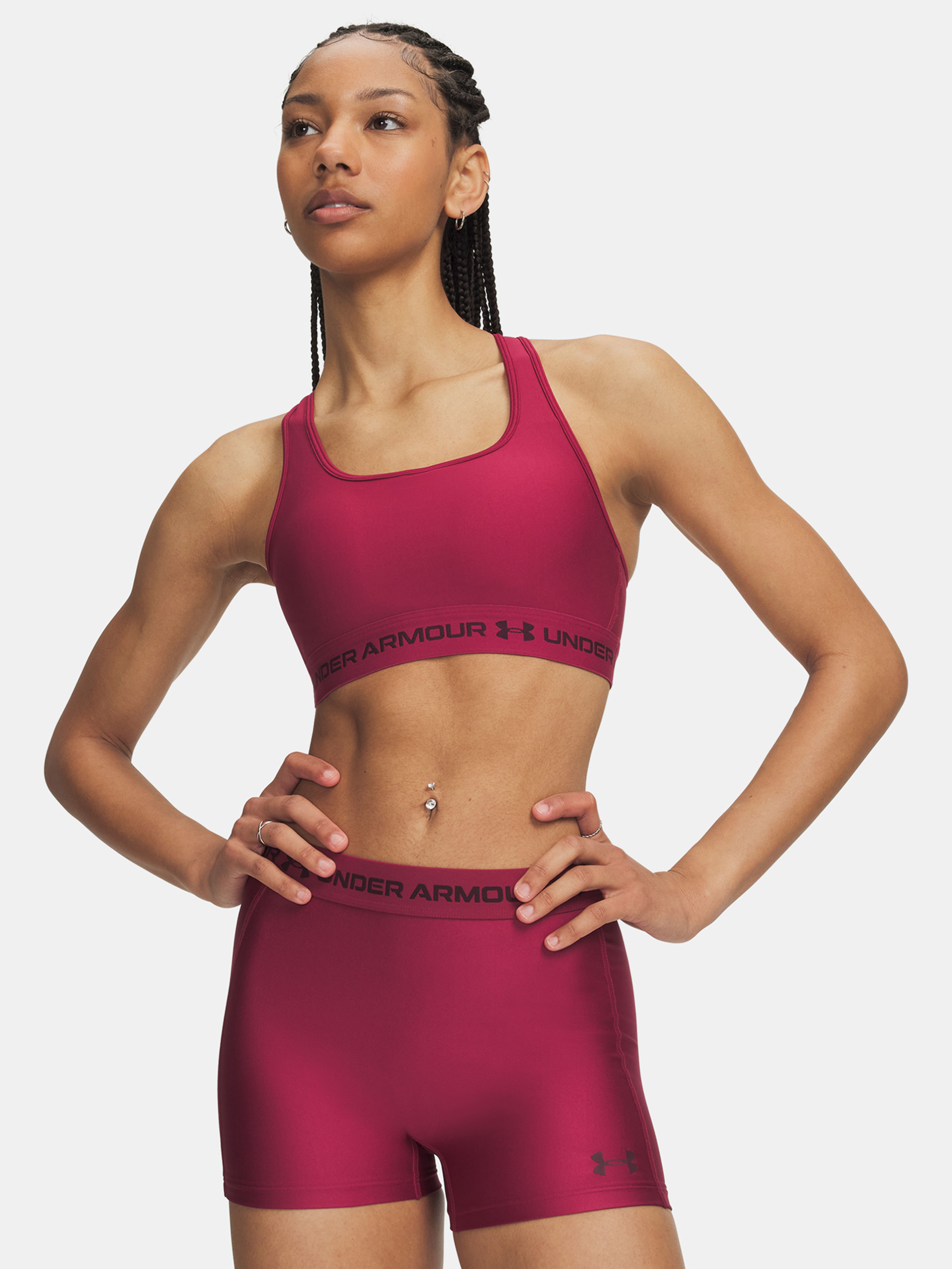 Naiste rinnahoidja Under Armour Crossback Mid Bra - 001
