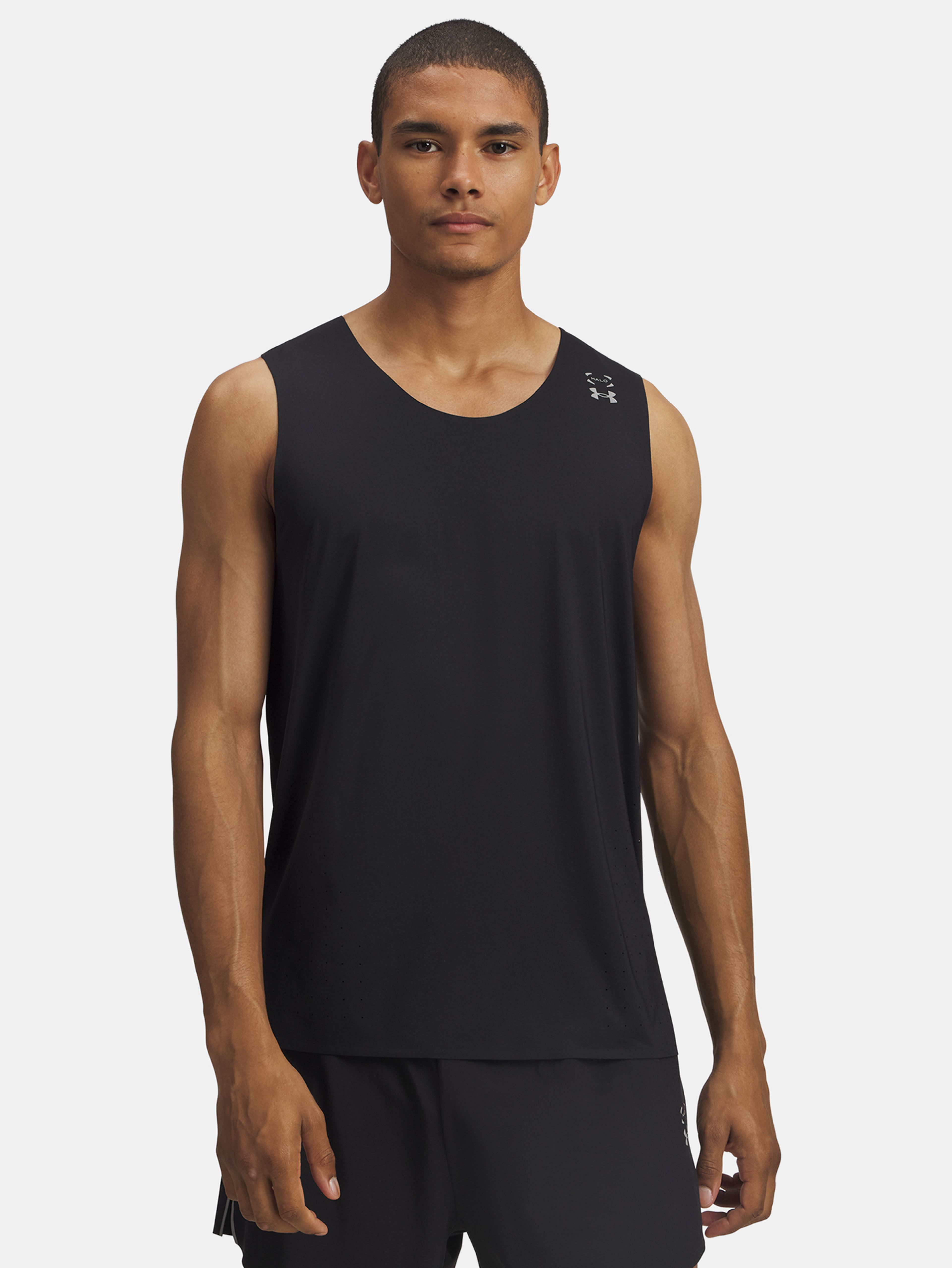 Pánske tielko Under Armour UA Halo Run Tank-BLK