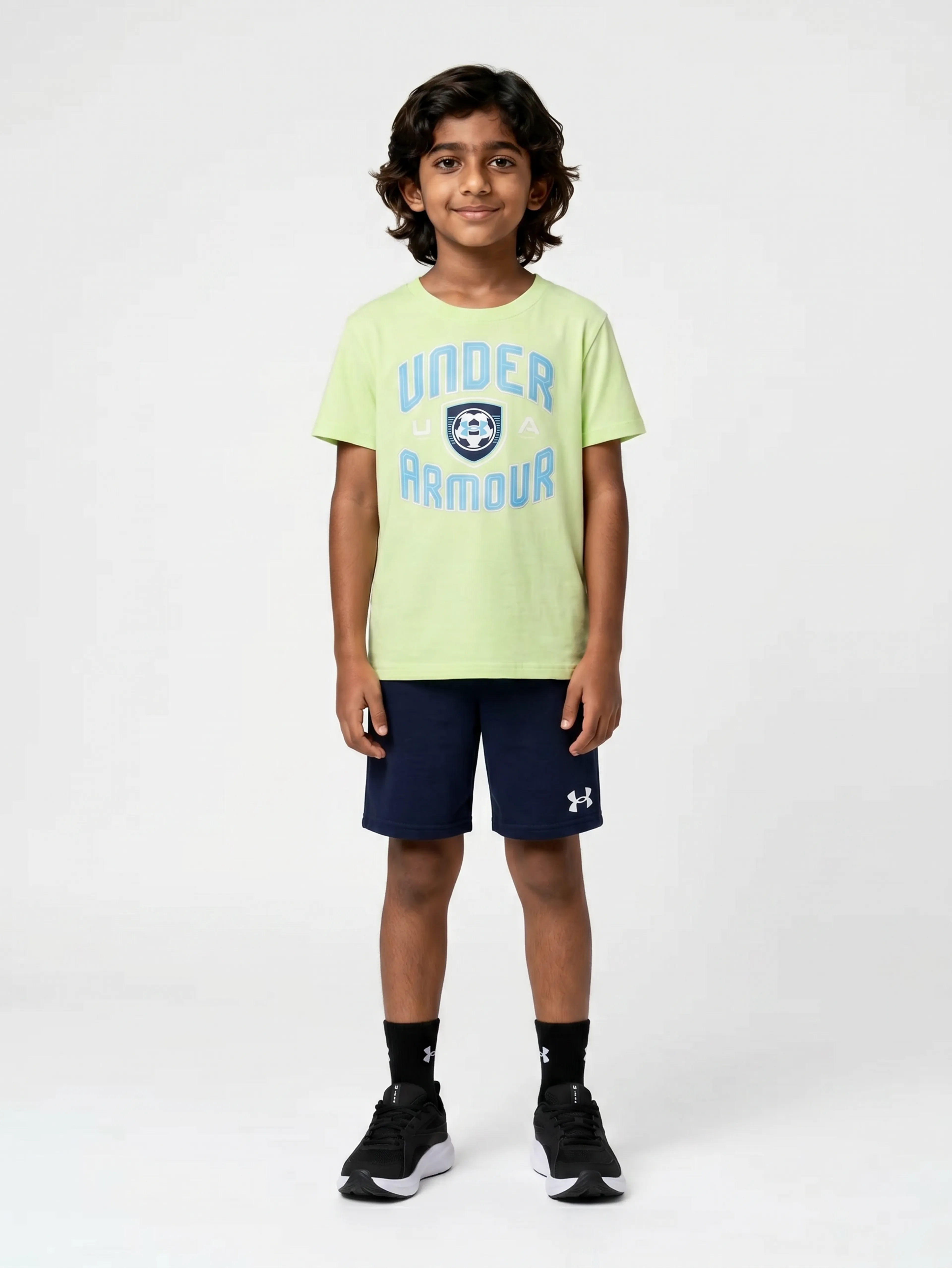 Chlapčenský set Under Armour UA RIVAL SHORT SET - 001