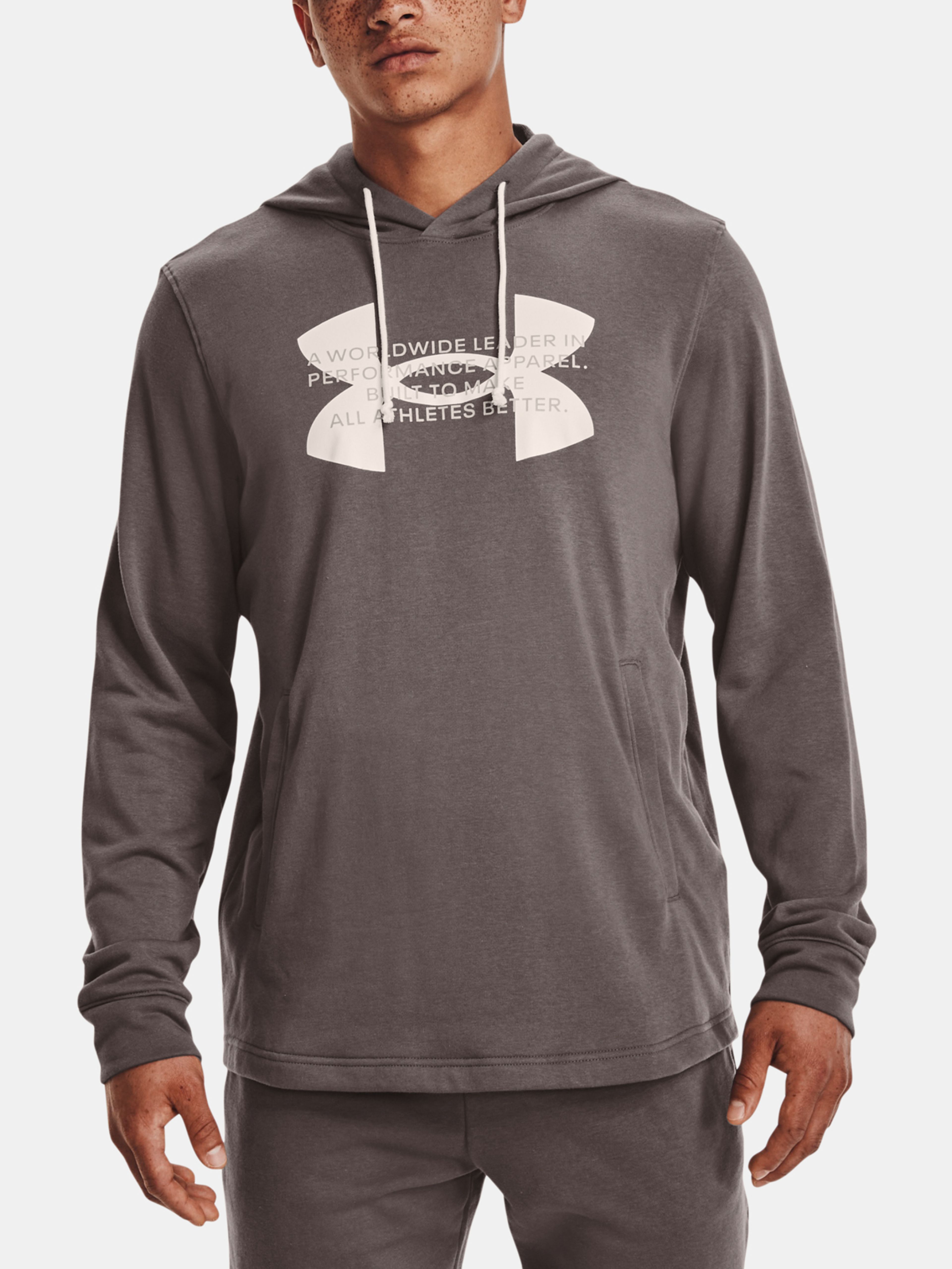 Férfi felső Under Armour UA Rival Terry Logo Hoodie