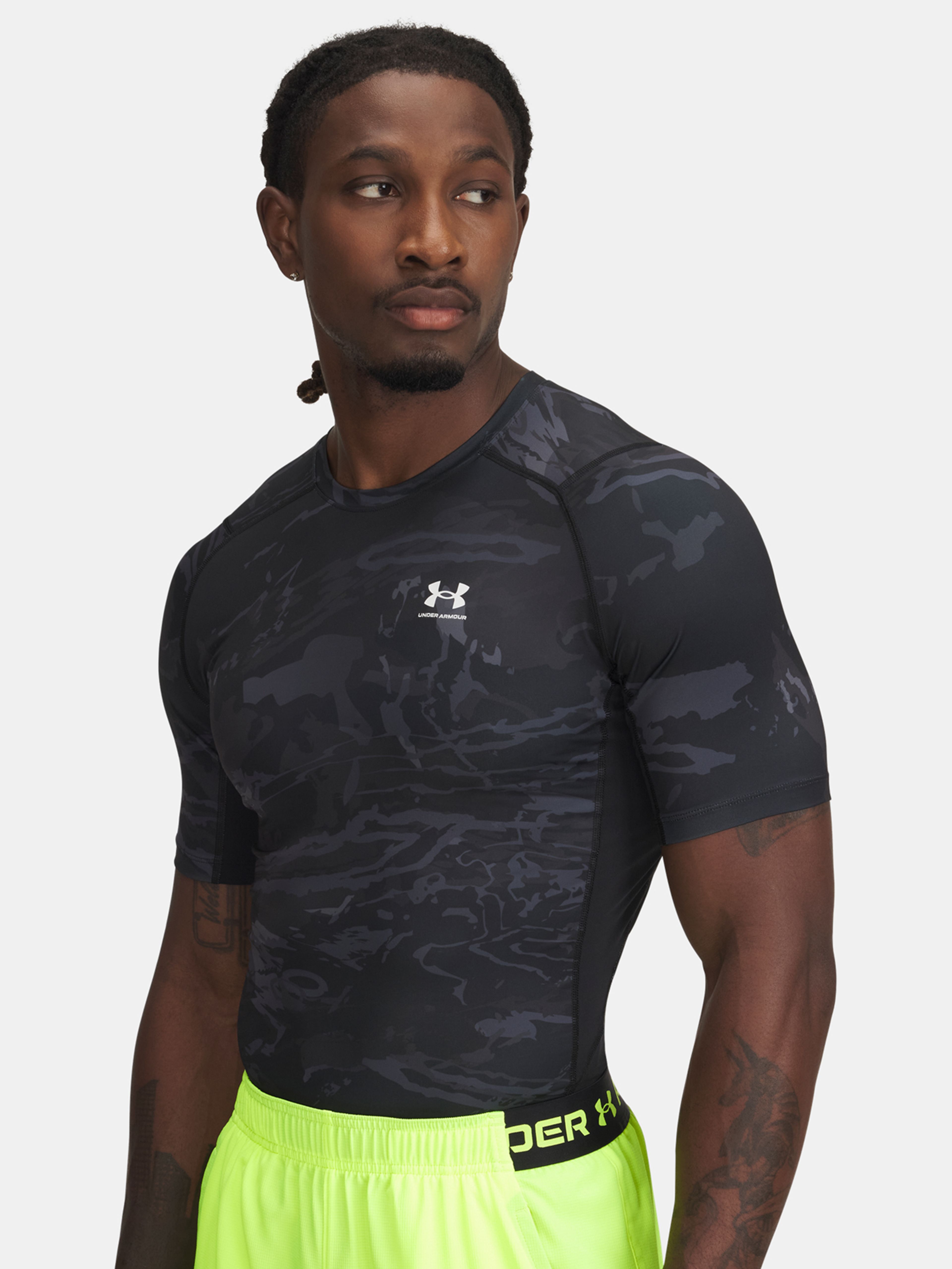 Férfi póló Under Armour UA HG Armour Printed SS