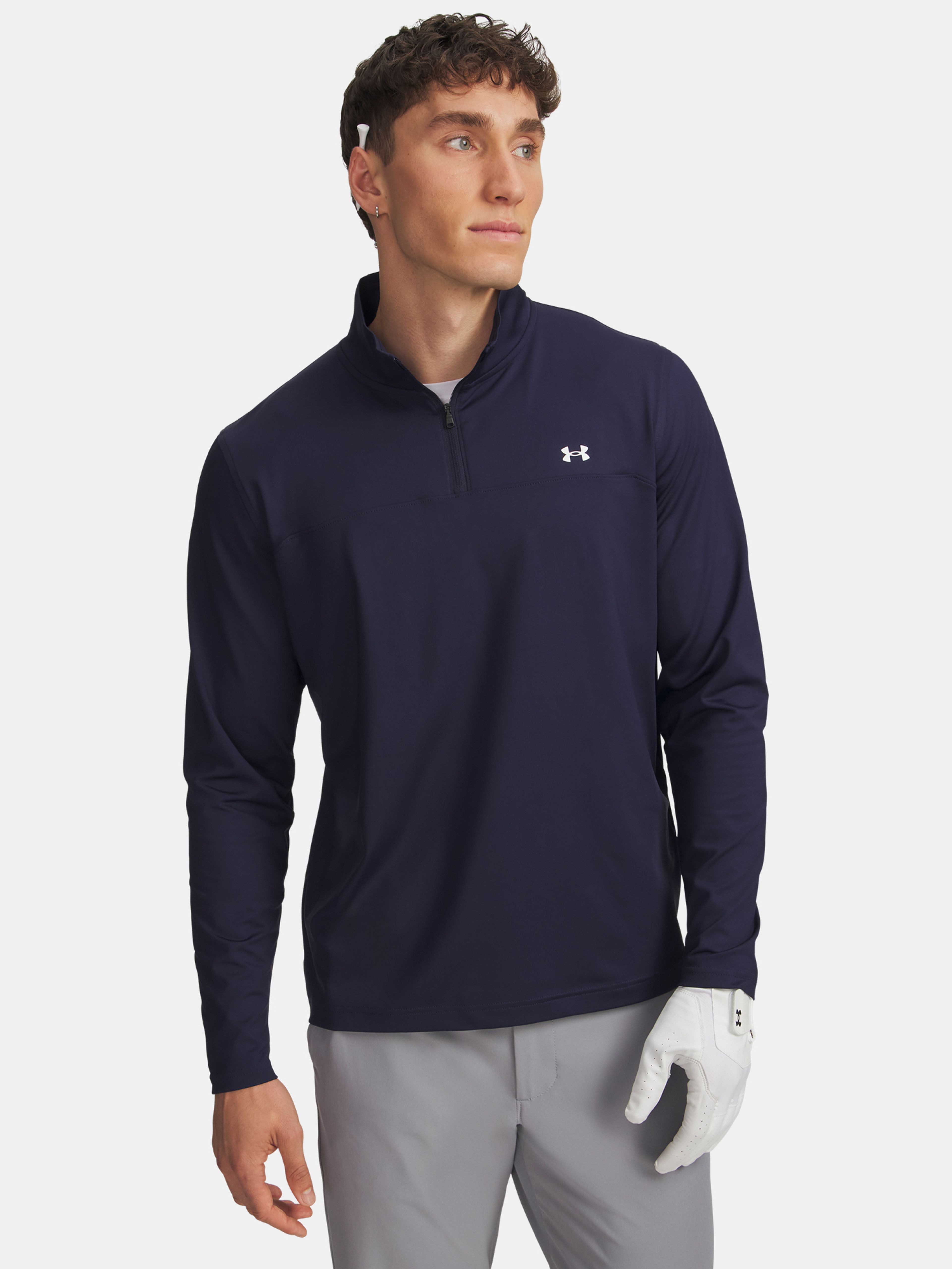 Moška majica Under Armour UA T2G 1/4 Zip-BLU