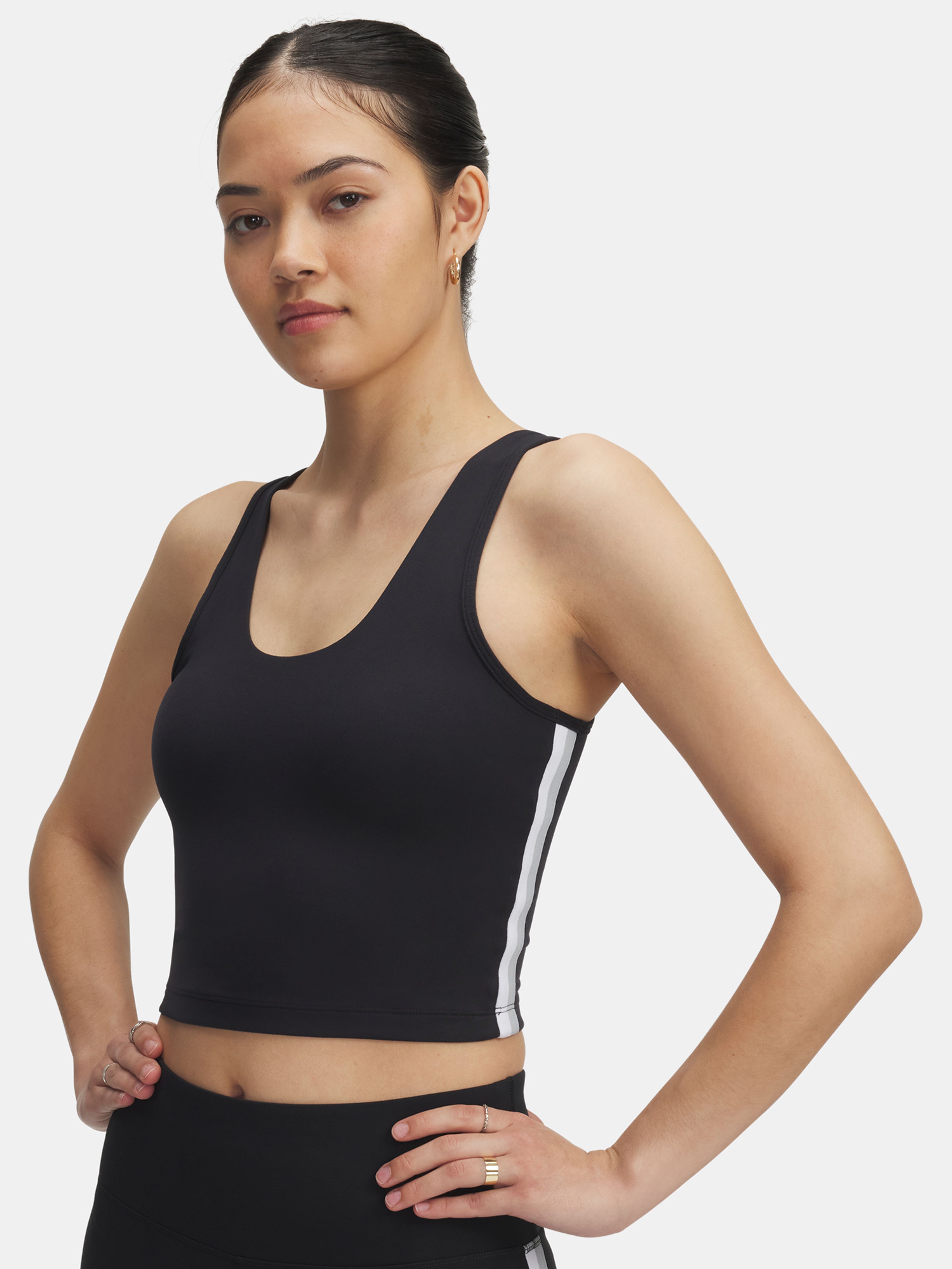 Női atlétatrikó Under Armour UA Motion Sport Tape Tank-BLK