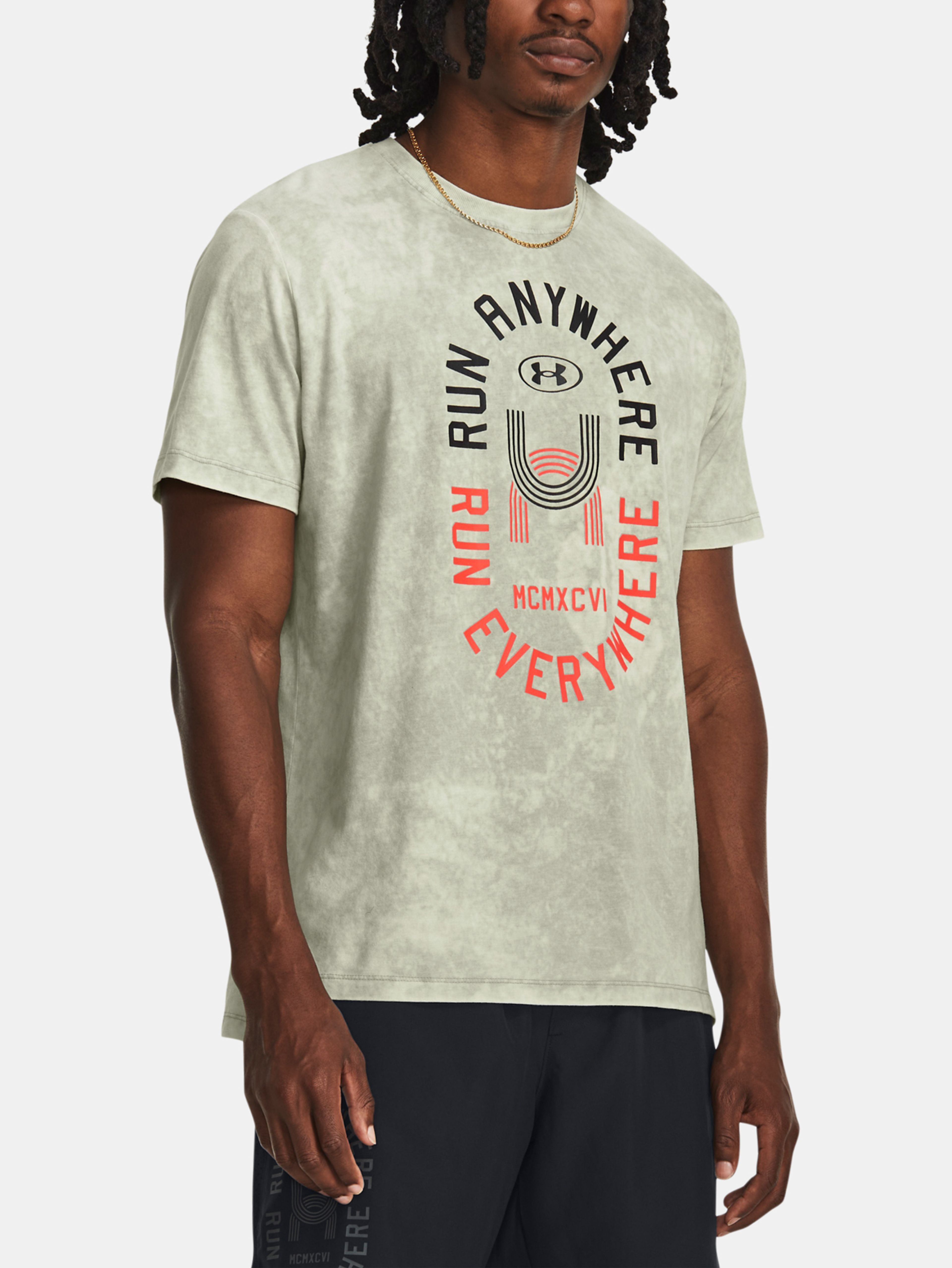 Meeste t-särk Under Armour RUN ANYWHERE TEE