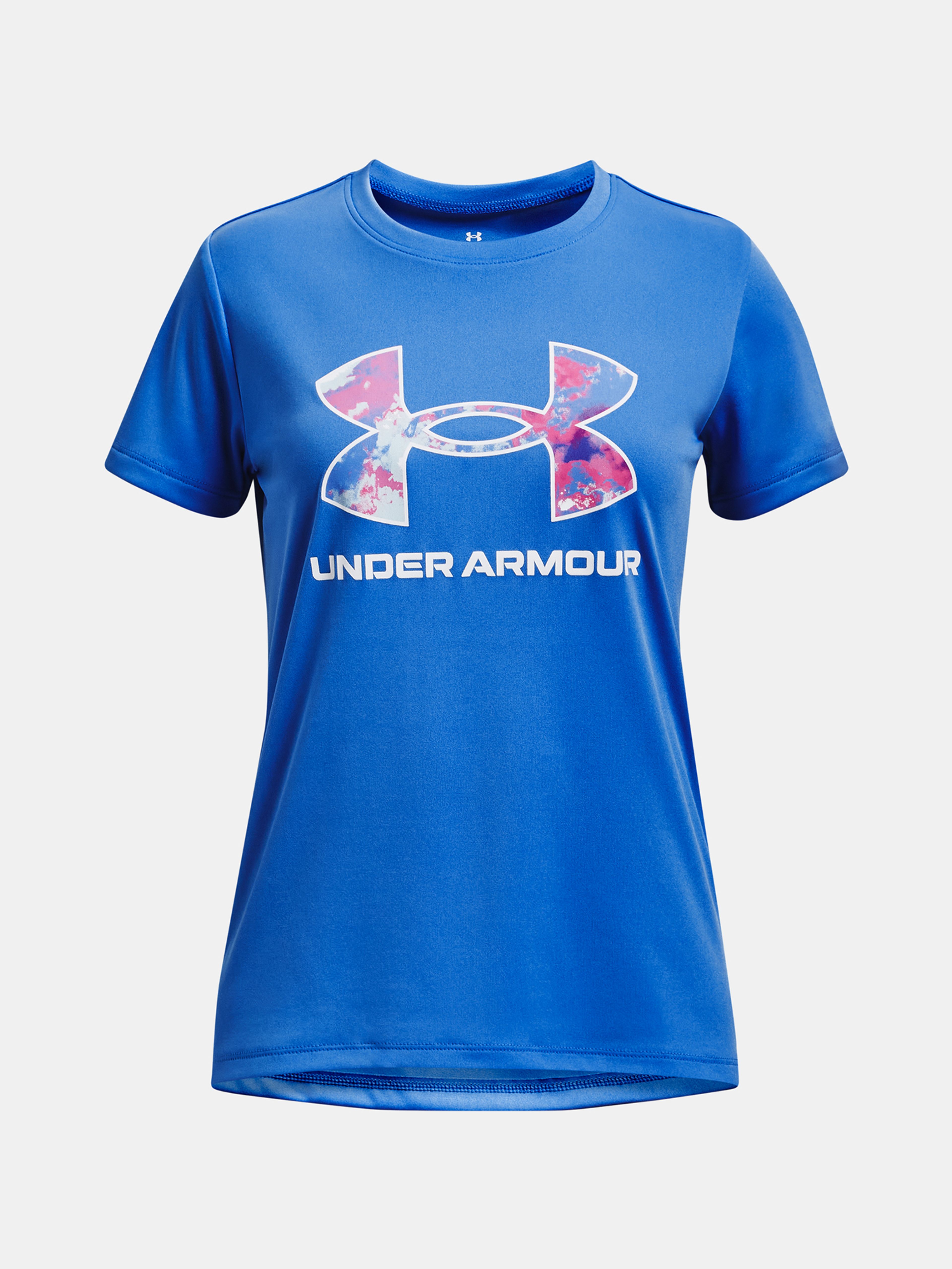 Dívčí tričko Under Armour UA Tech Print BL SSC