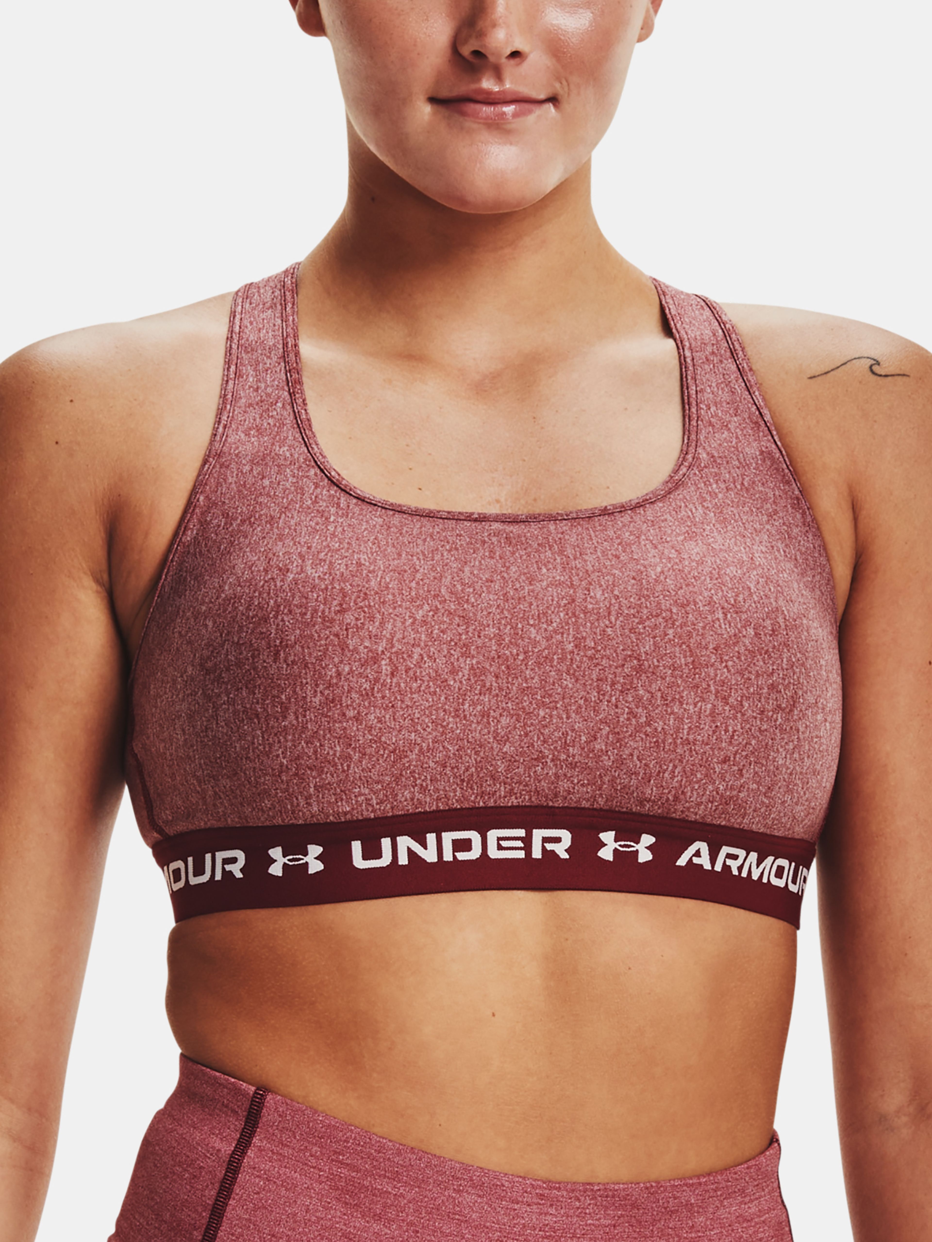 Női melltartó Under Armour Crossback Mid Hthr
