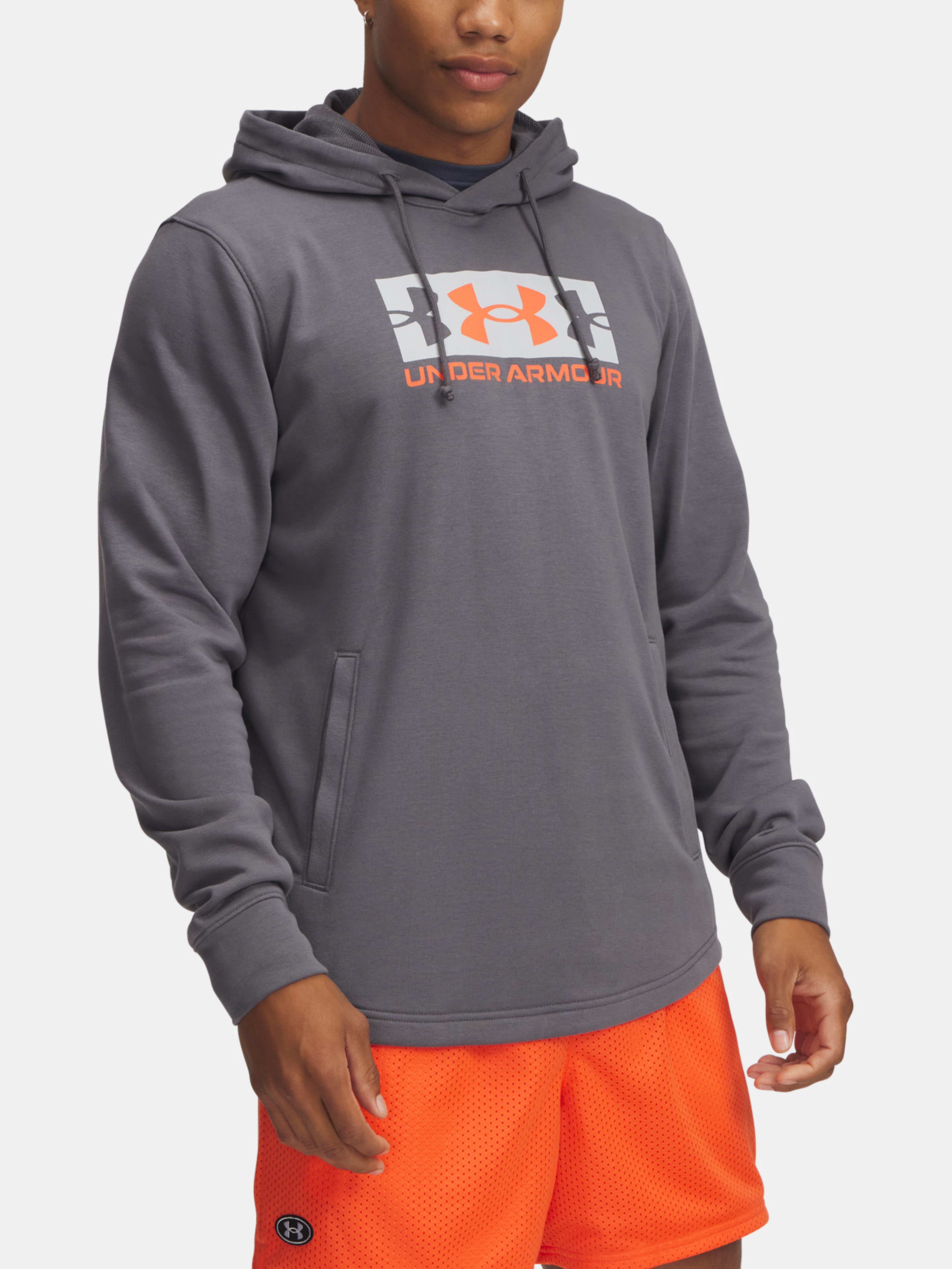 Férfi felső Under Armour UA Rival Terry Logo Hood