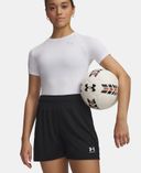 Női póló Under Armour UA HG Authentics Comp SS-Fehér - 004