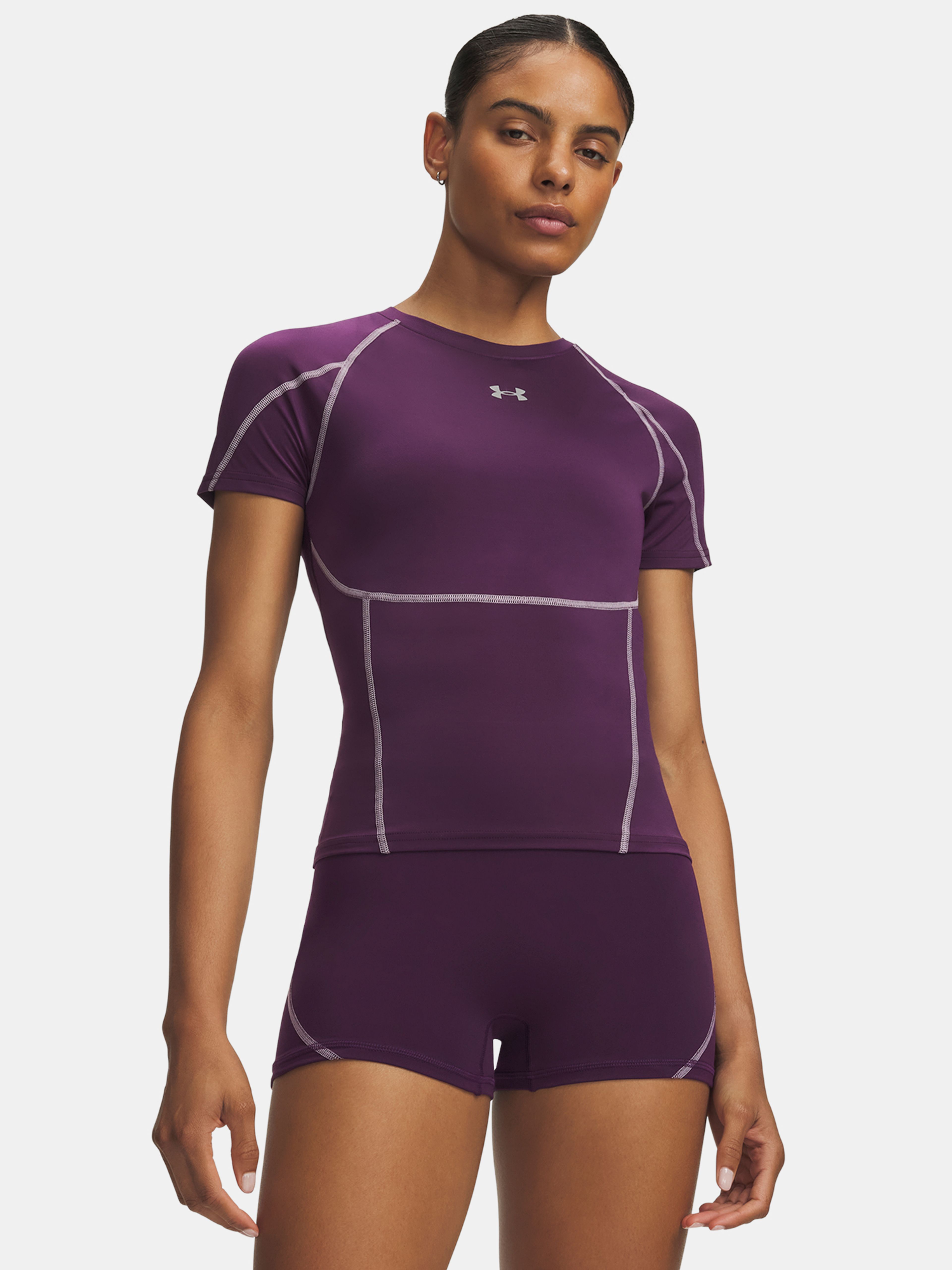 Sieviešu t-krekls Under Armour HeatGear Elite SS - 001