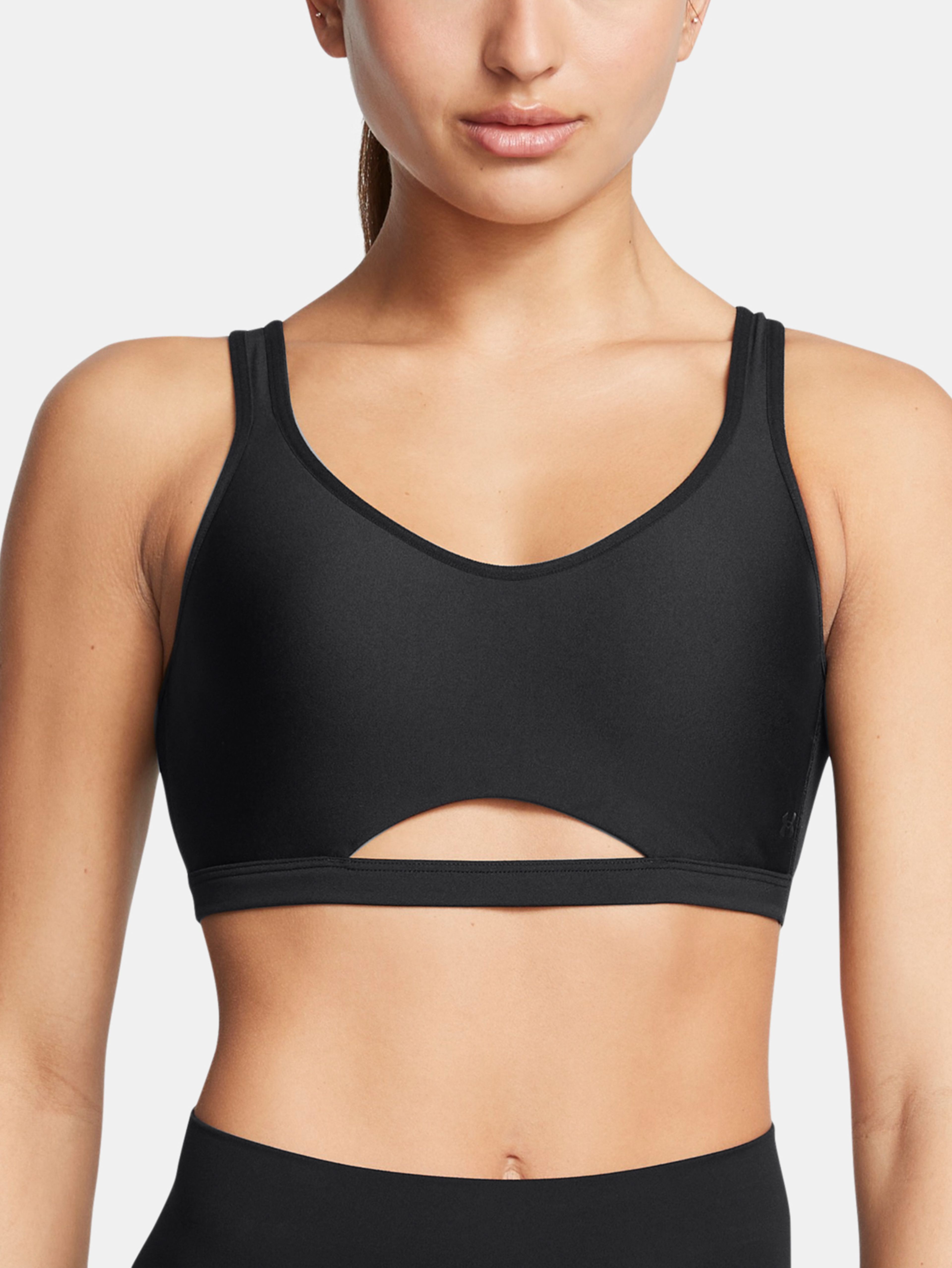 Női melltartó Under Armour UA Infinity Low Mesh-BLK