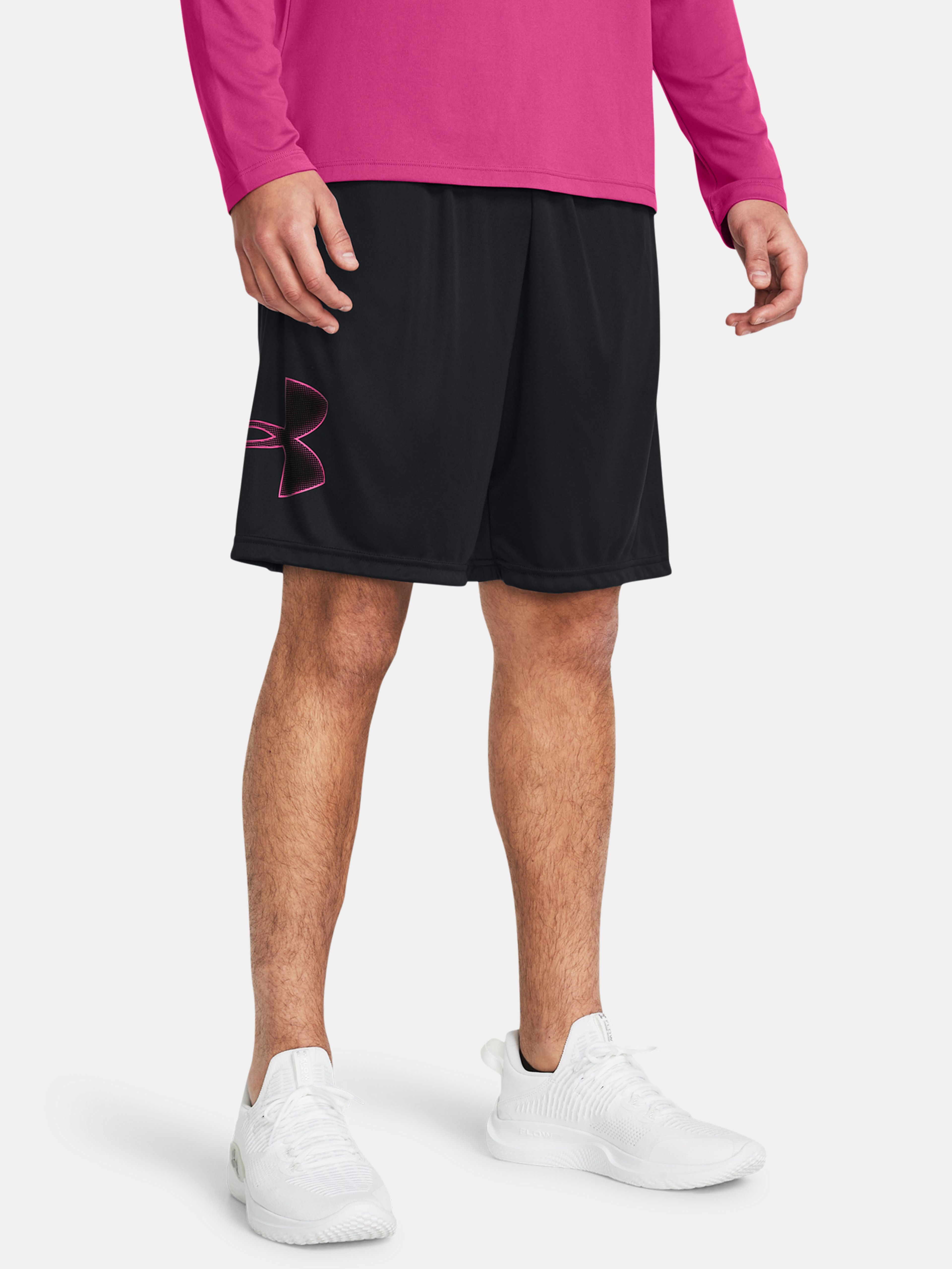 Férfi rövidnadrágok Under Armour UA TECH GRAPHIC SHORT-BLK