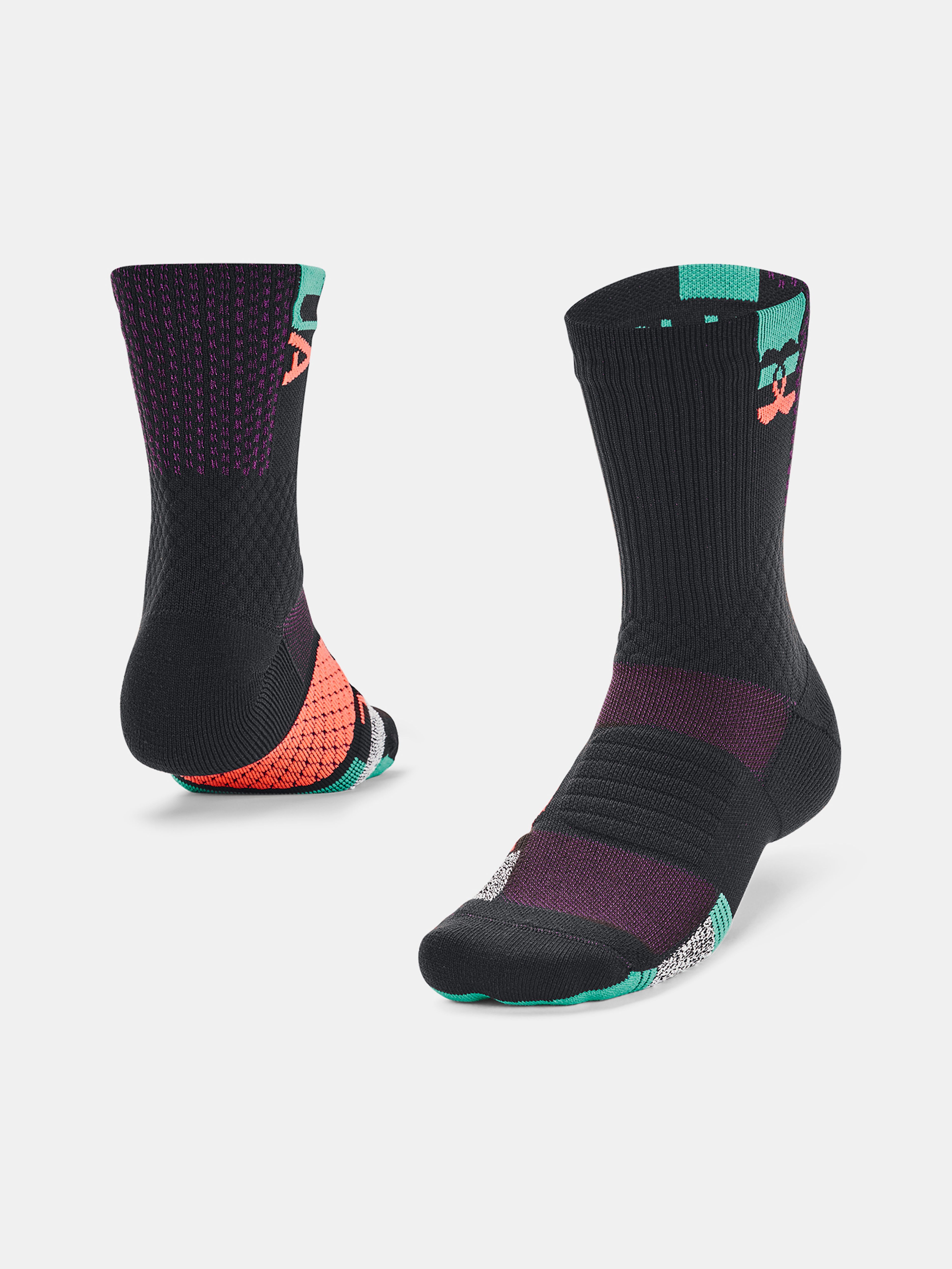 Unisexové ponožky Under Armour UA AD Playmaker BHM Mid (1 pár)