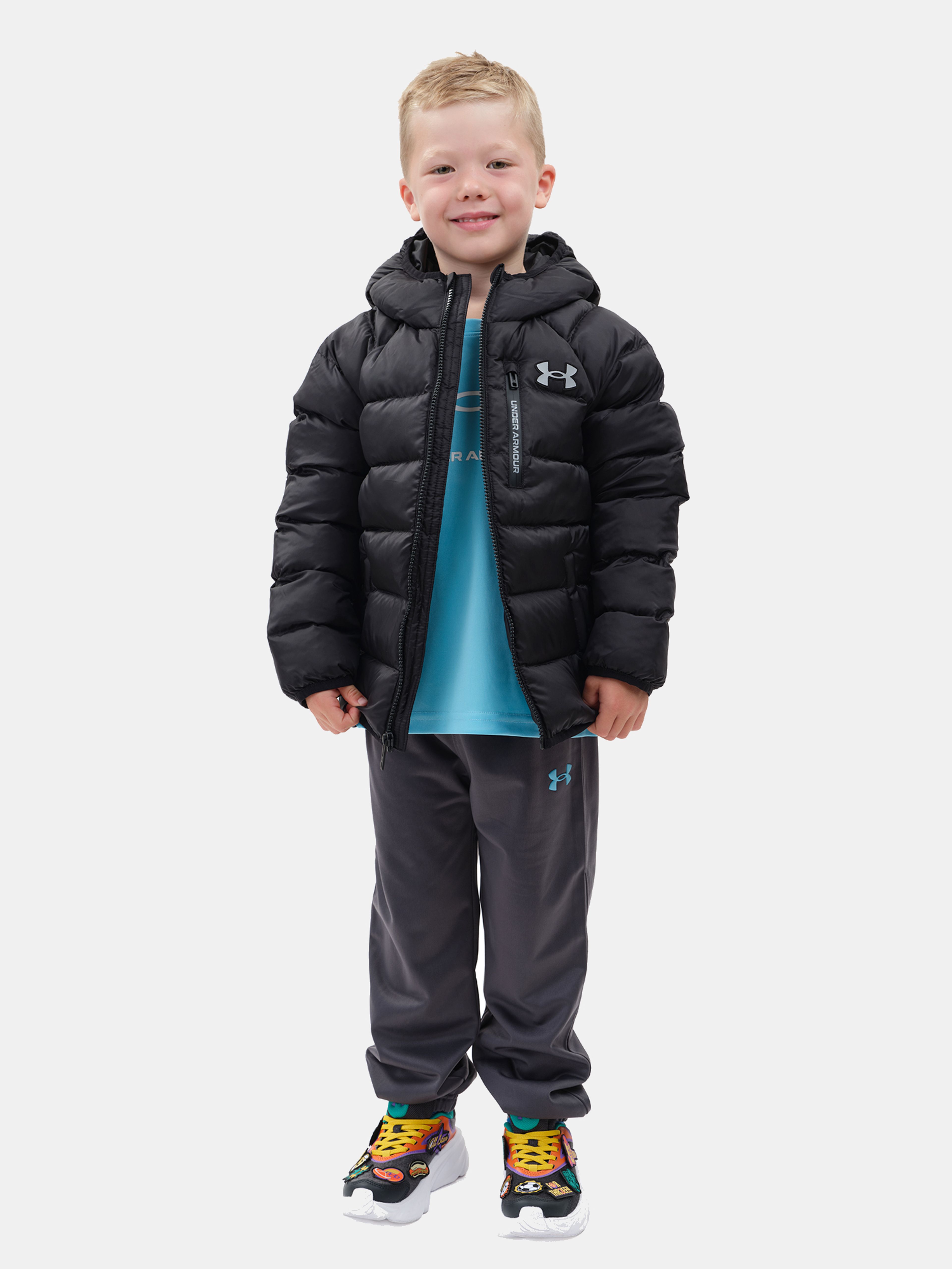 Deška jakna  Under Armour UA PRONTO CHEST ZIP PUFFER JACKET - 001