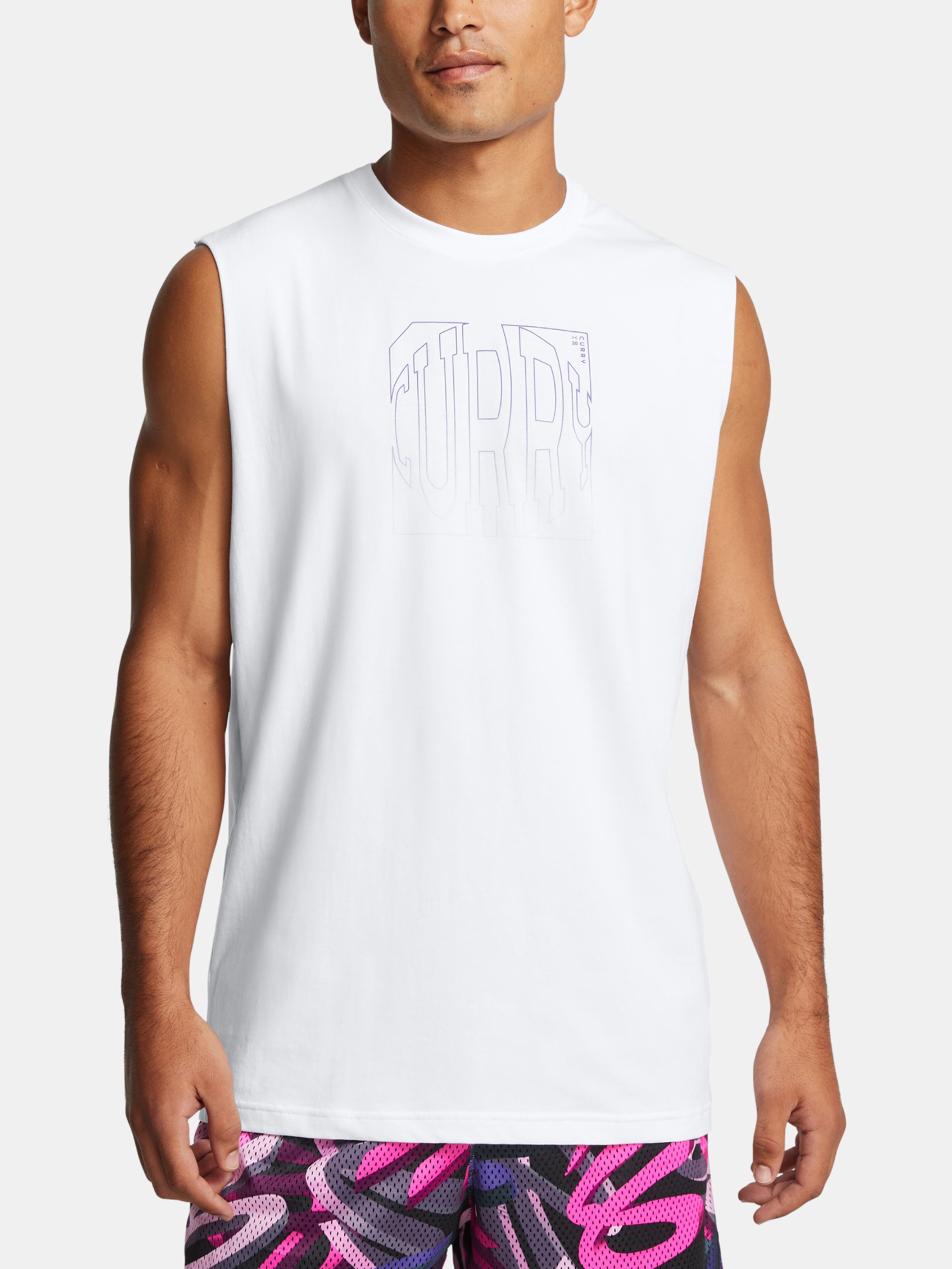 Férfi atlétatrikó Under Armour Curry SLVS Tee