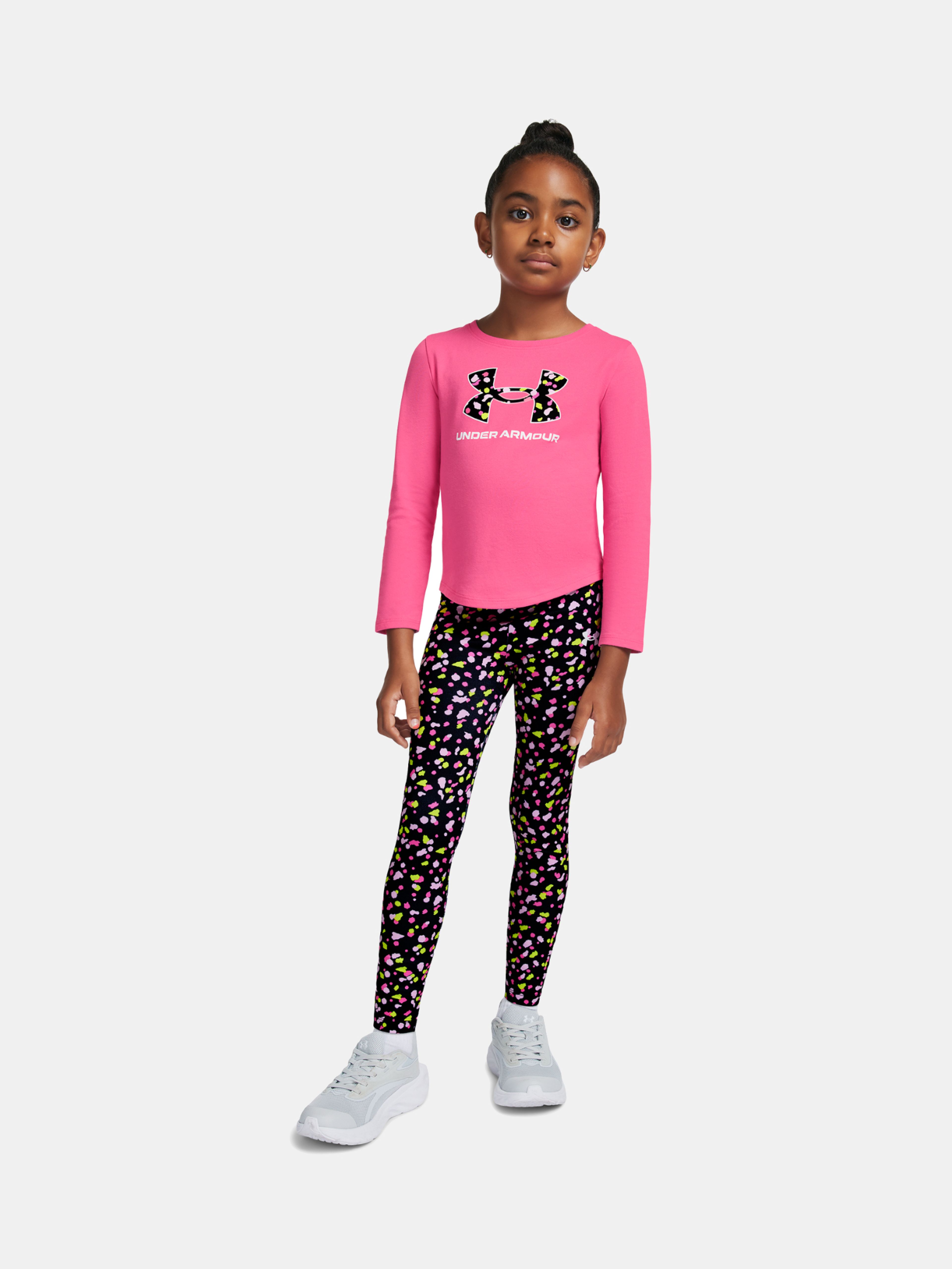 Meiteņu komplekts Under Armour UA PRINTED LS LEGGING SET - 001