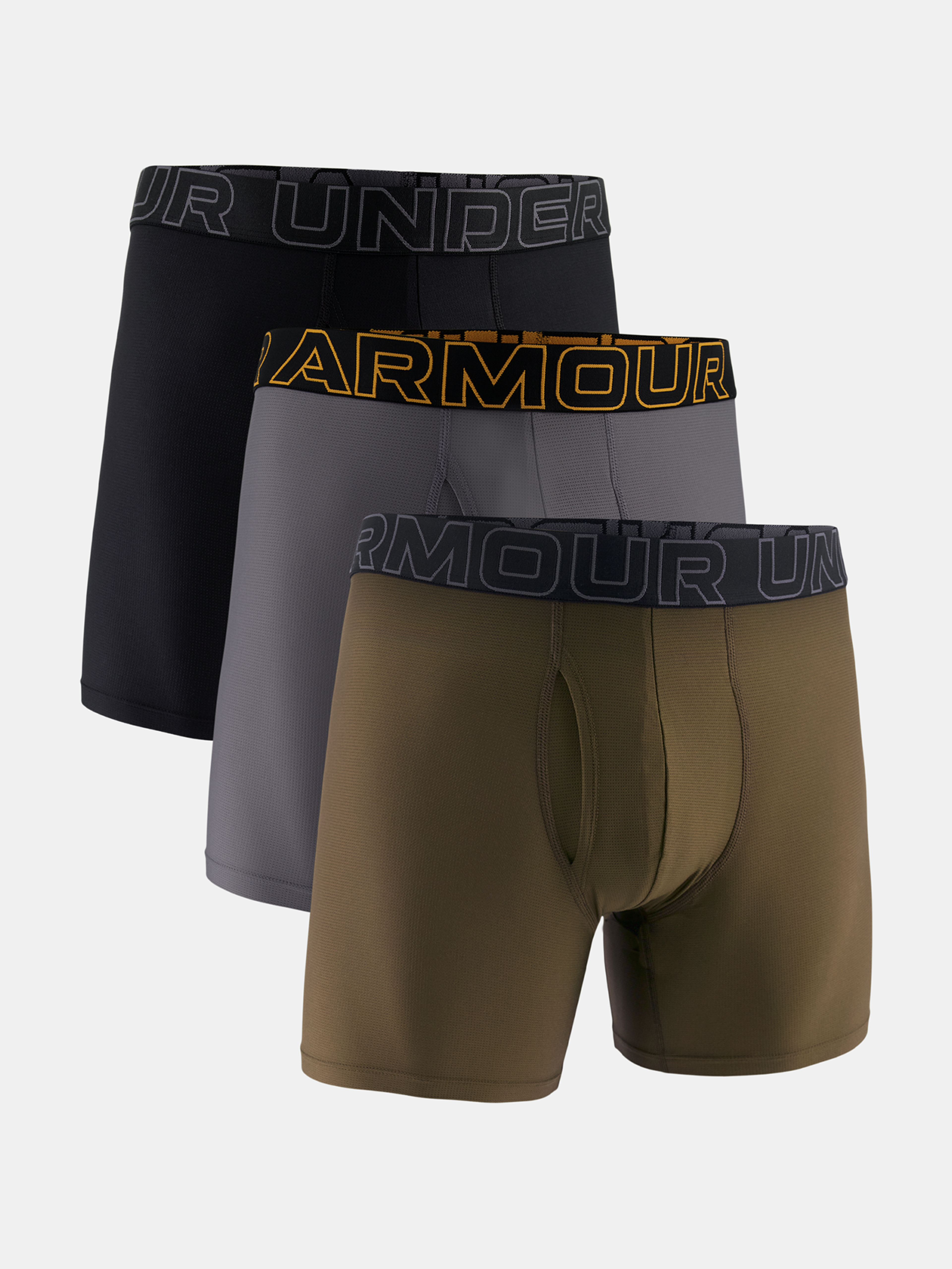 Vīriešu bokseršorti Under Armour M UA Perf Tech Mesh 6in - 3pk