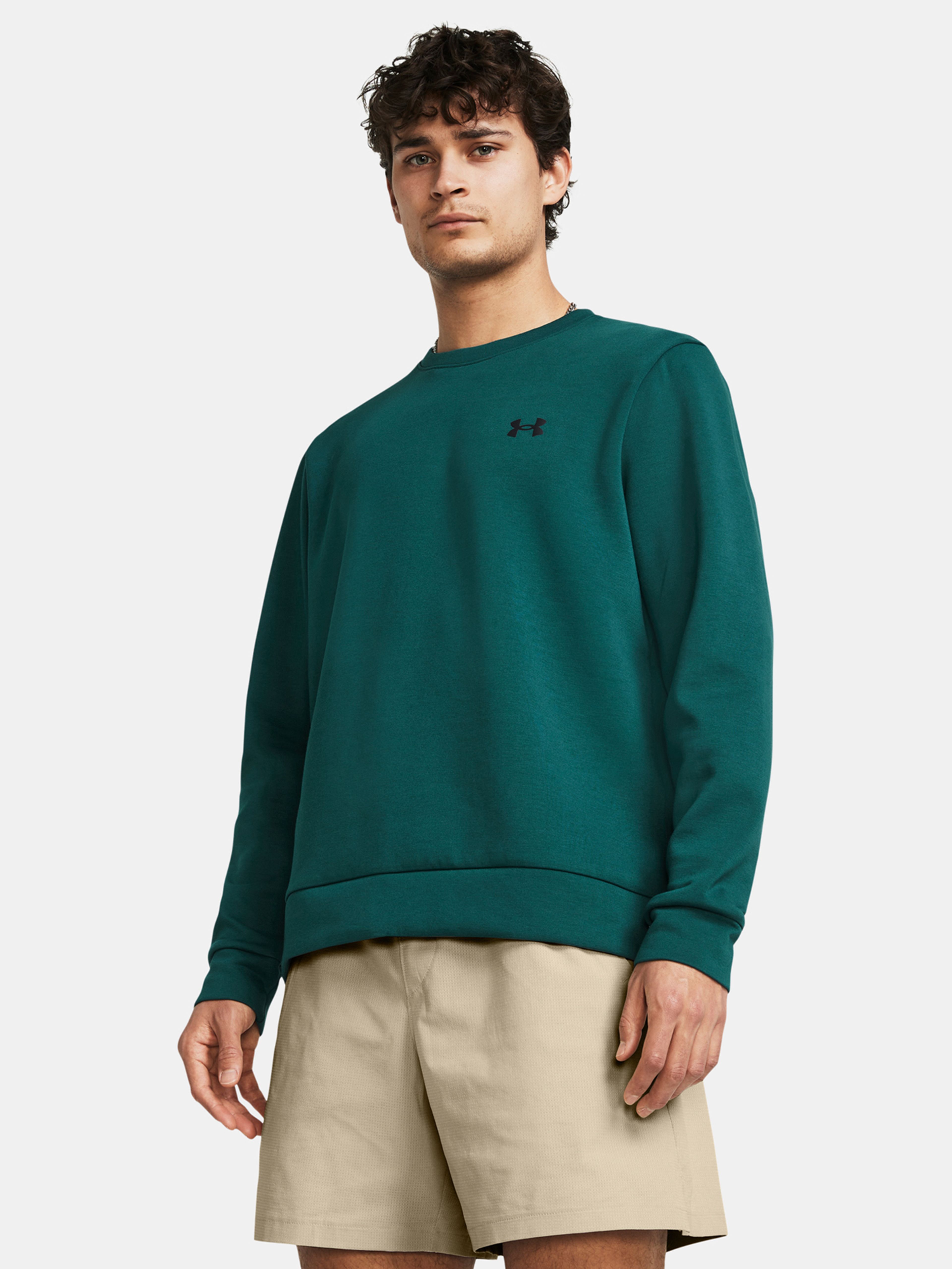 Férfi felső Under Armour UA Unstoppable Flc Crew