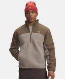Meeste dressipluus Under Armour M CGI Basecamp HZ Fleece-Roheline - 002