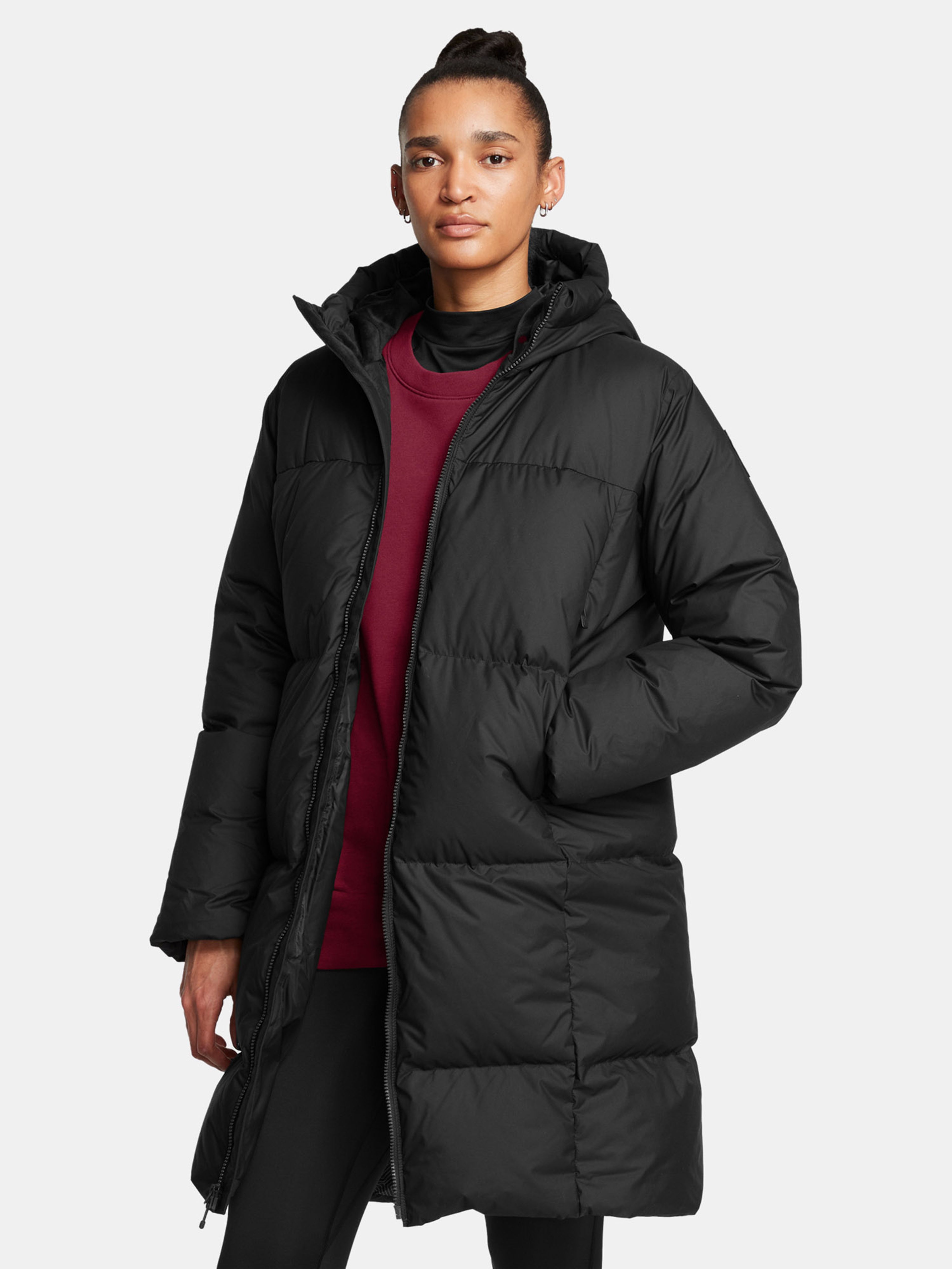 Dámska bunda Under Armour LIMITLESS DOWN PUFFER PARKA-BLK
