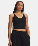 Női atlétatrikó Under Armour Meridian Support Tank-Fekete - 001