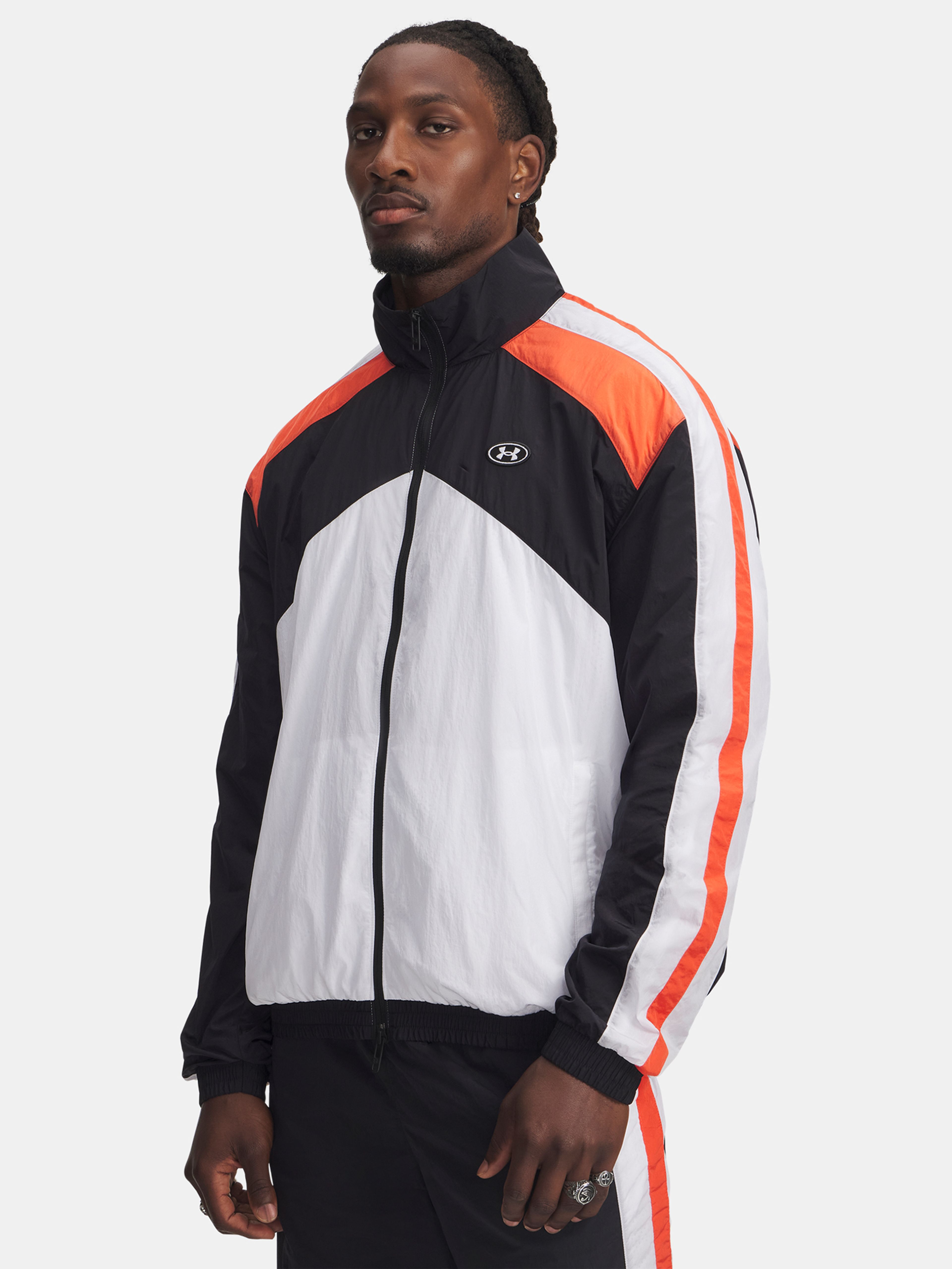 Vyriška striukė Under Armour UA Icon Wvn Track Jkt-WHT